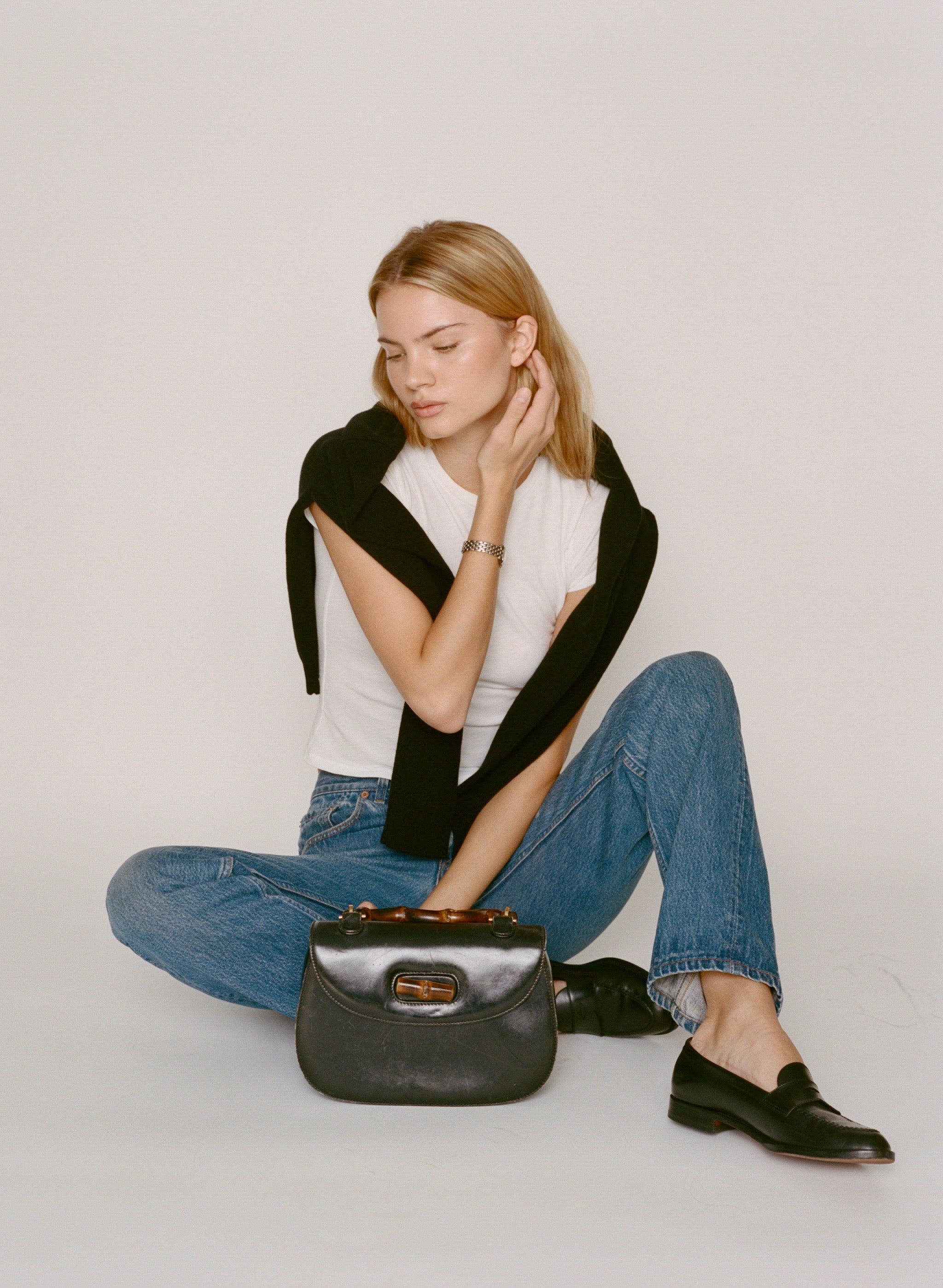 RLT SOFT BABY TEE - WHITE