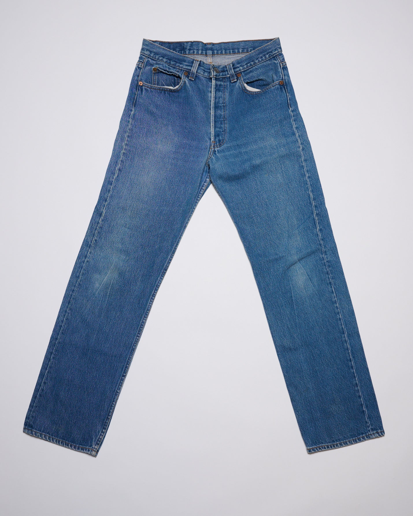 MID WASH 501 VINTAGE LEVI'S | 31 X 34