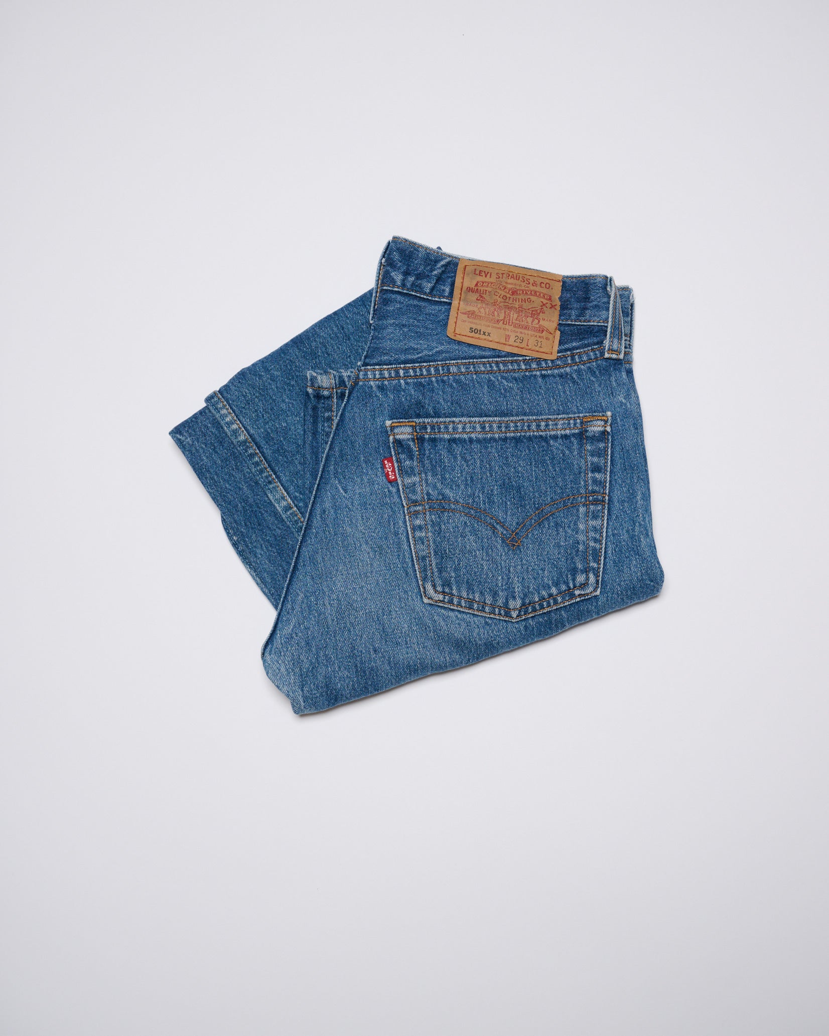 MID-DARK WASH 501XX VINTAGE LEVI'S | 29 X 31