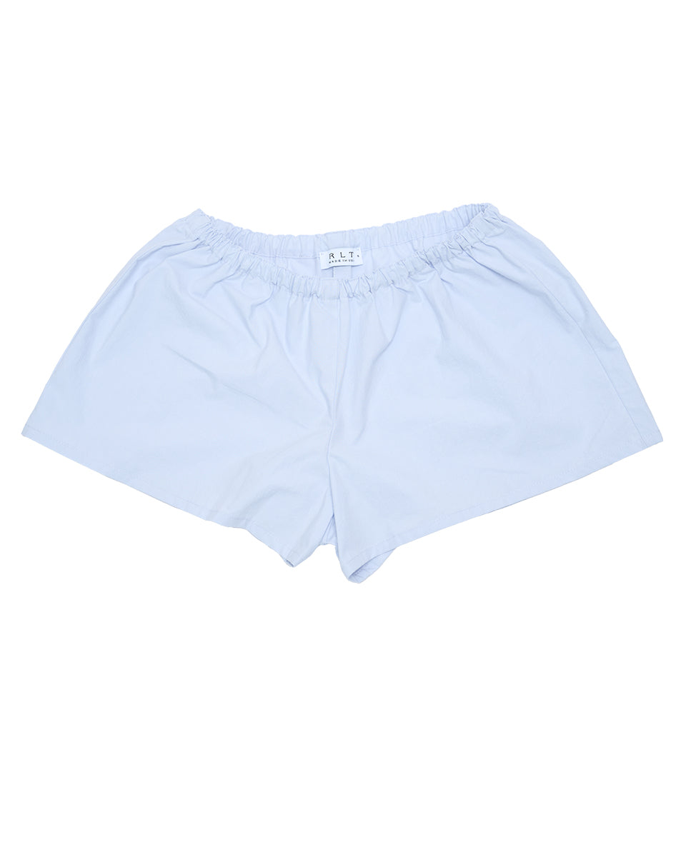 RLT POPLIN SHORT - BABY BLUE