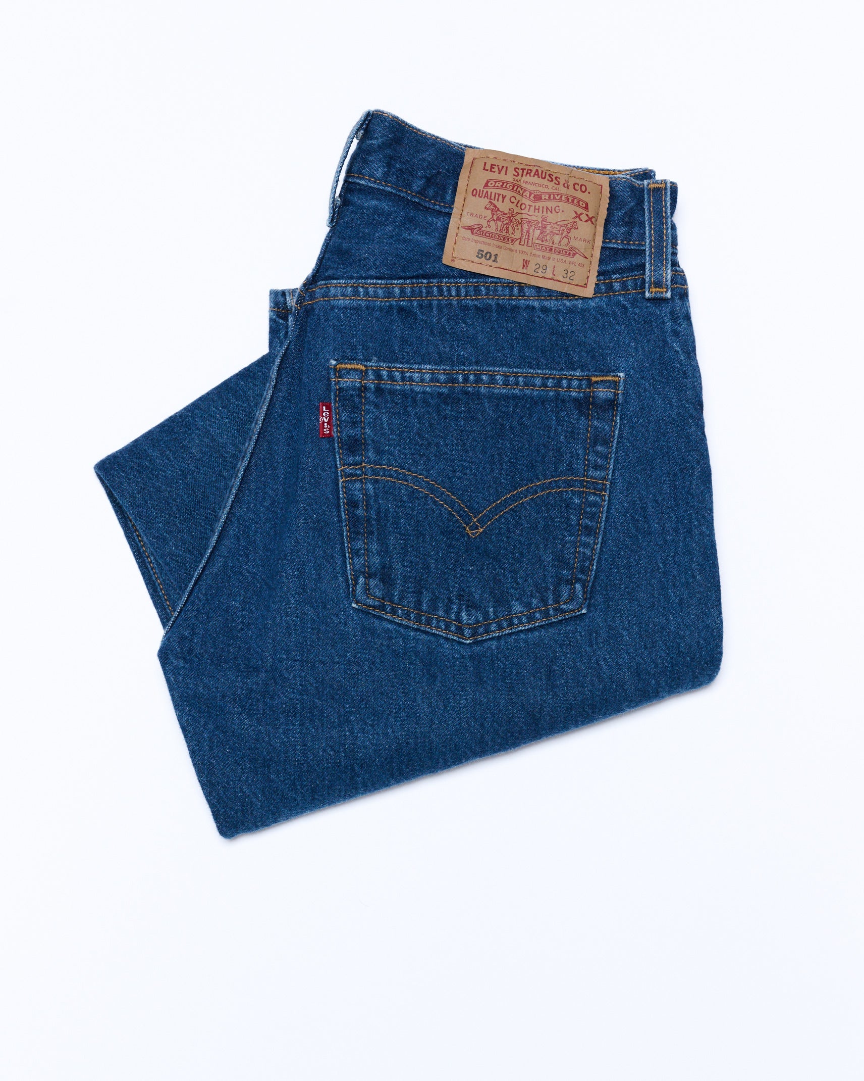 DARK WASH 501 VINTAGE LEVI'S | 29 X 32