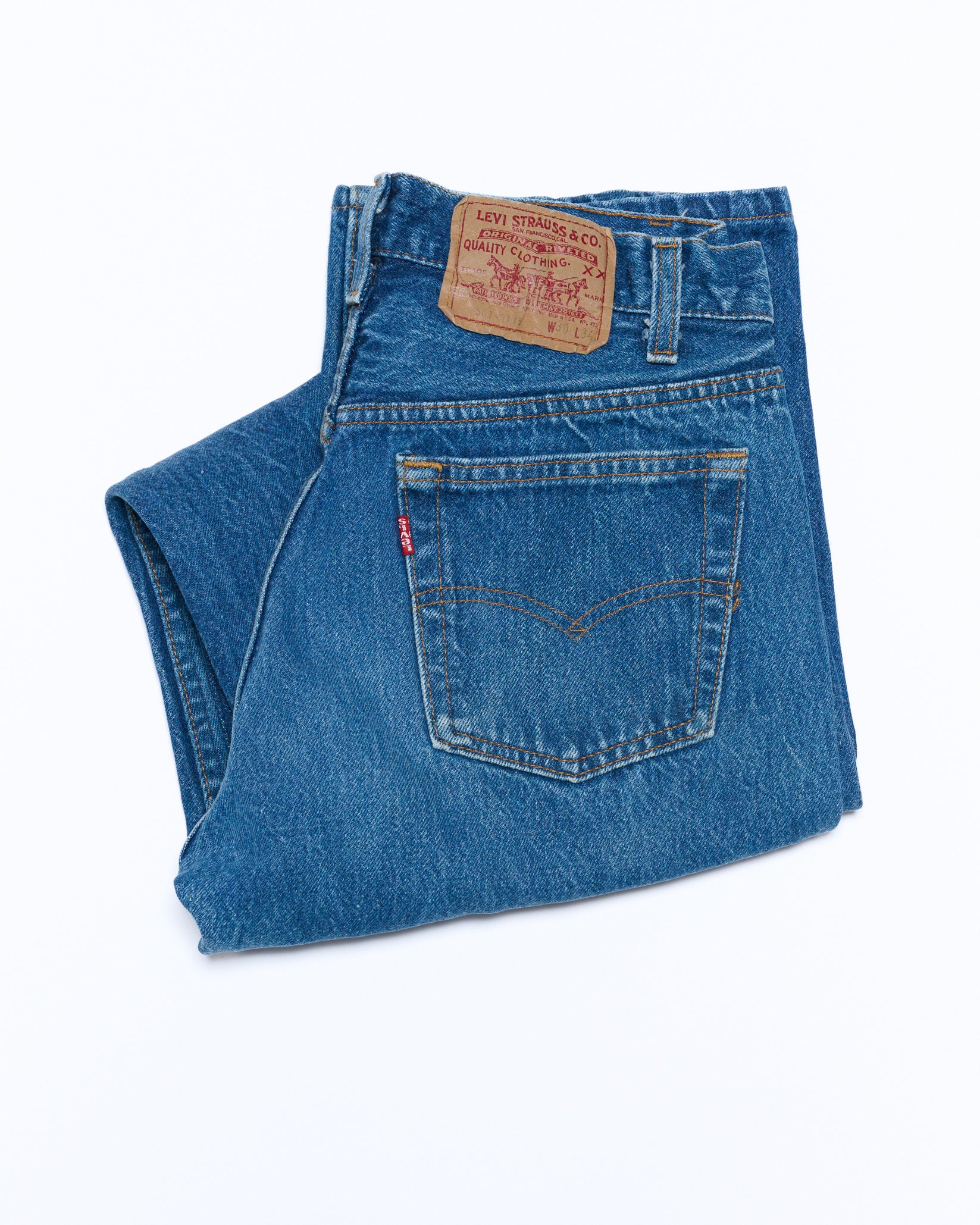 MID-DARK WASH 501 VINTAGE LEVI'S | 30 X 34