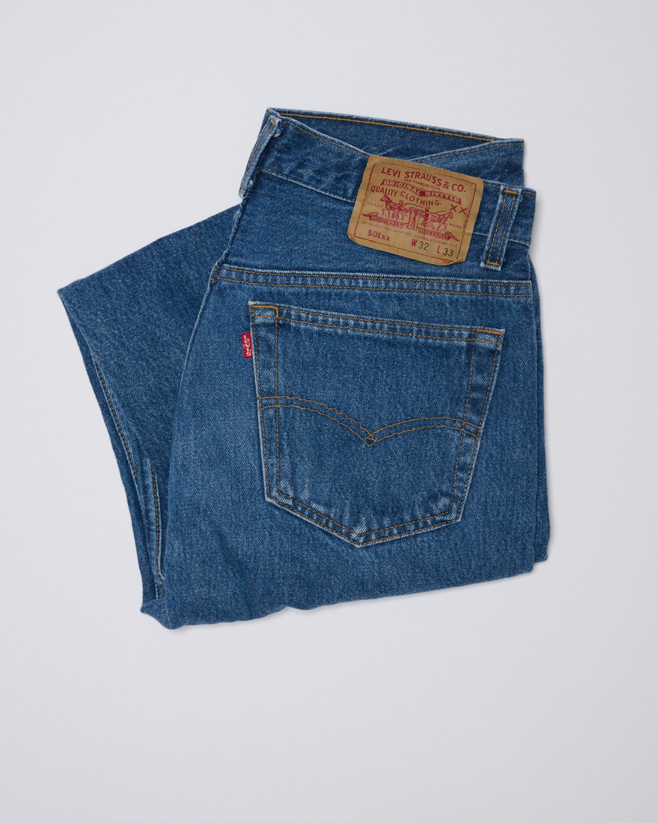 DARK WASH 501XX VINTAGE LEVI'S | 32 X 33