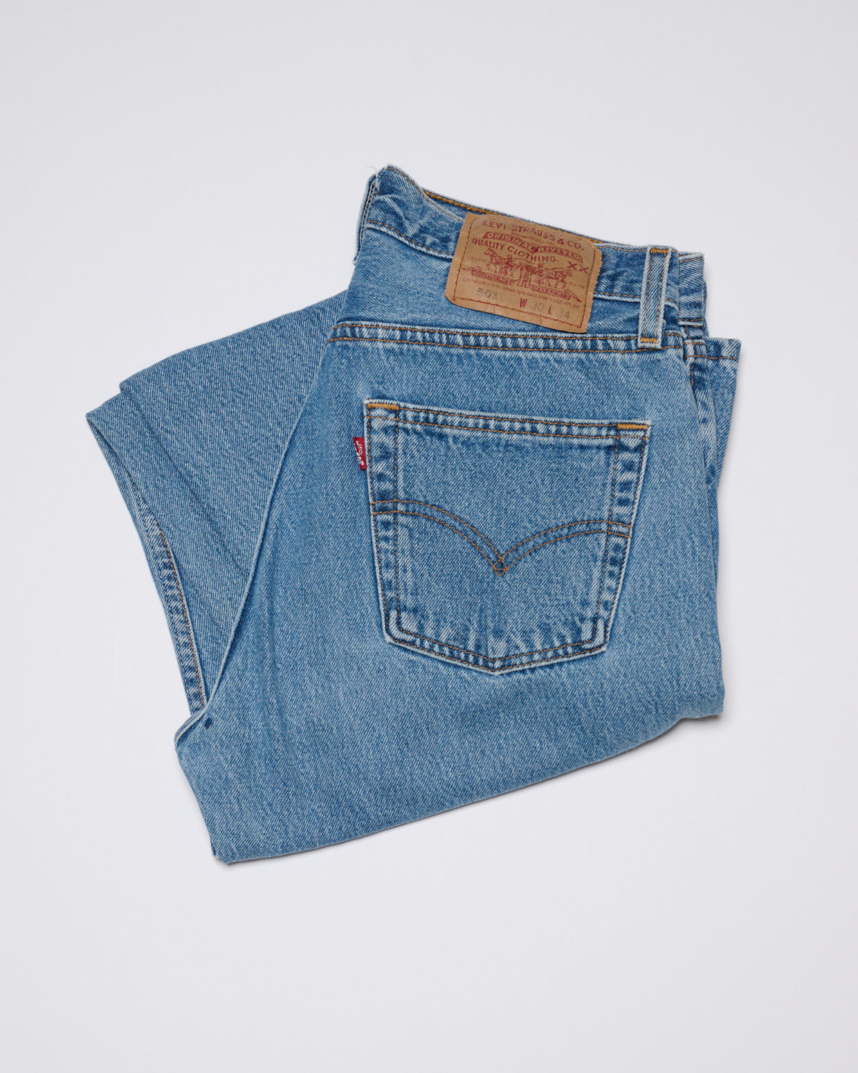 LIGHT-MID WASH 501 VINTAGE LEVI'S | 30 X 34