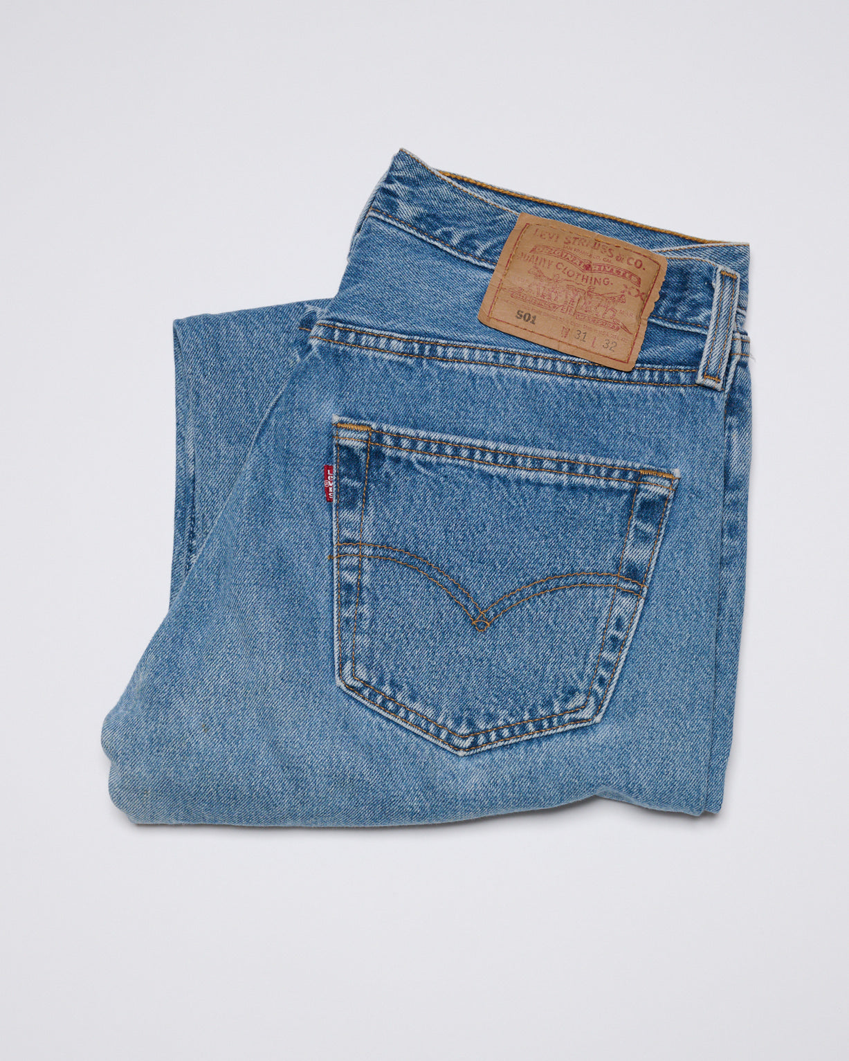 LIGHT-MID WASH 501 VINTAGE LEVI'S | 31 X 32