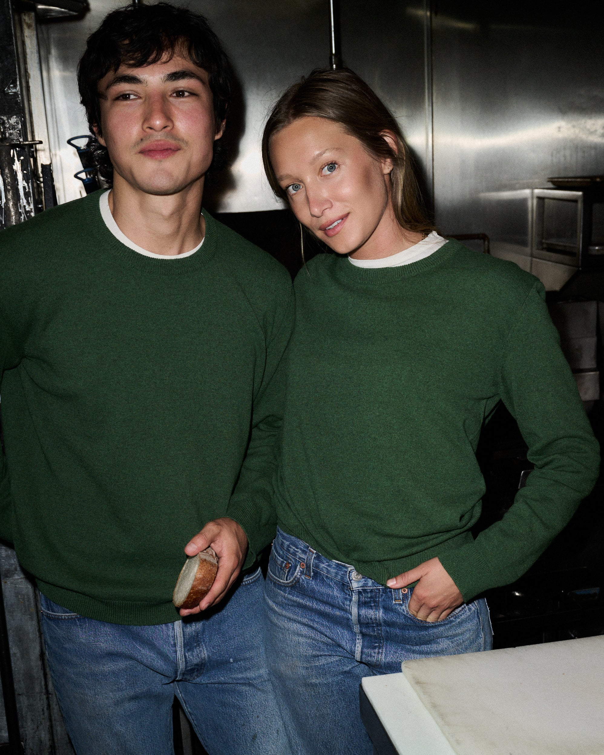 RLT X JON & VINNY'S SWEATER - BASIL