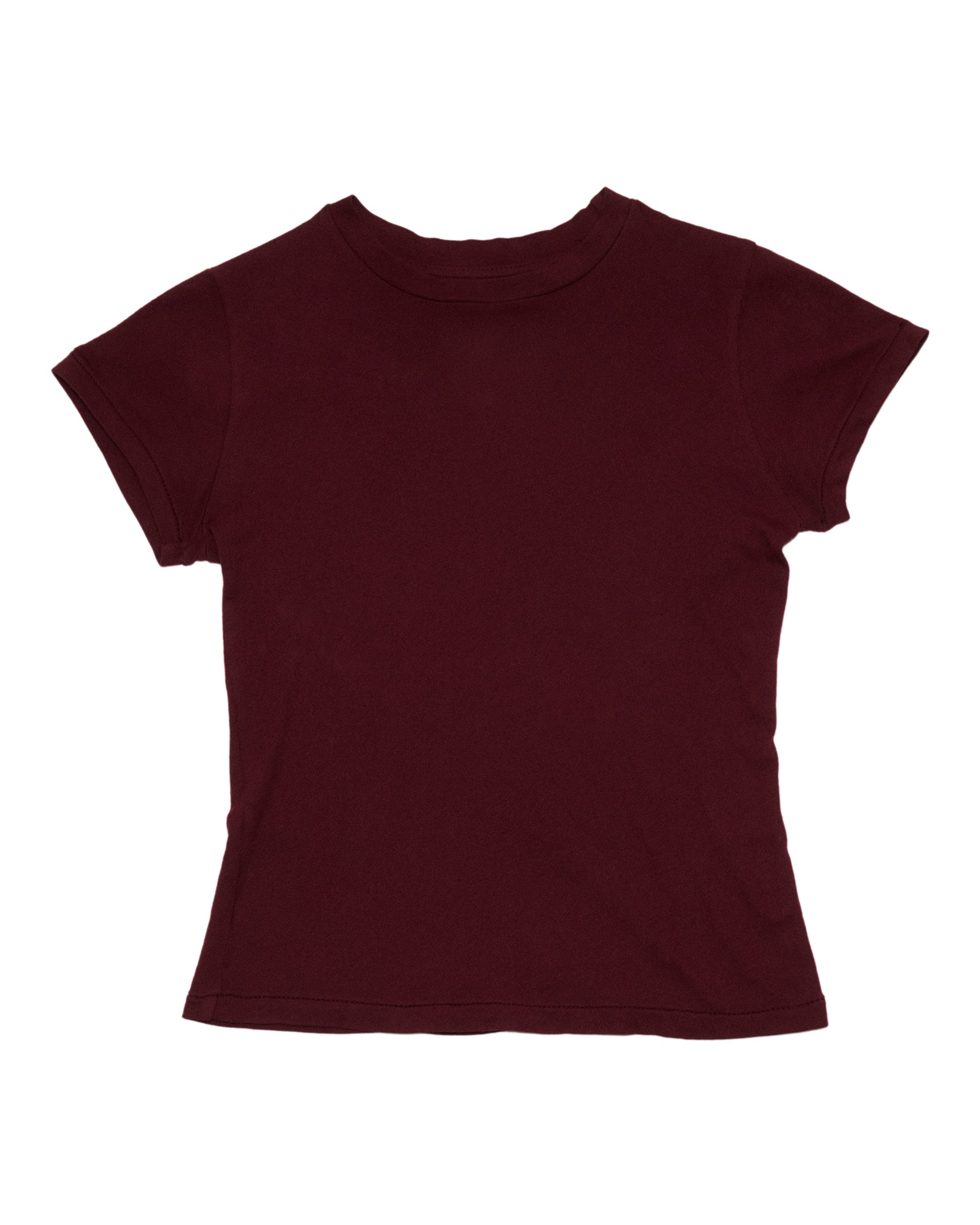 RLT SOFT BABY TEE — MERLOT