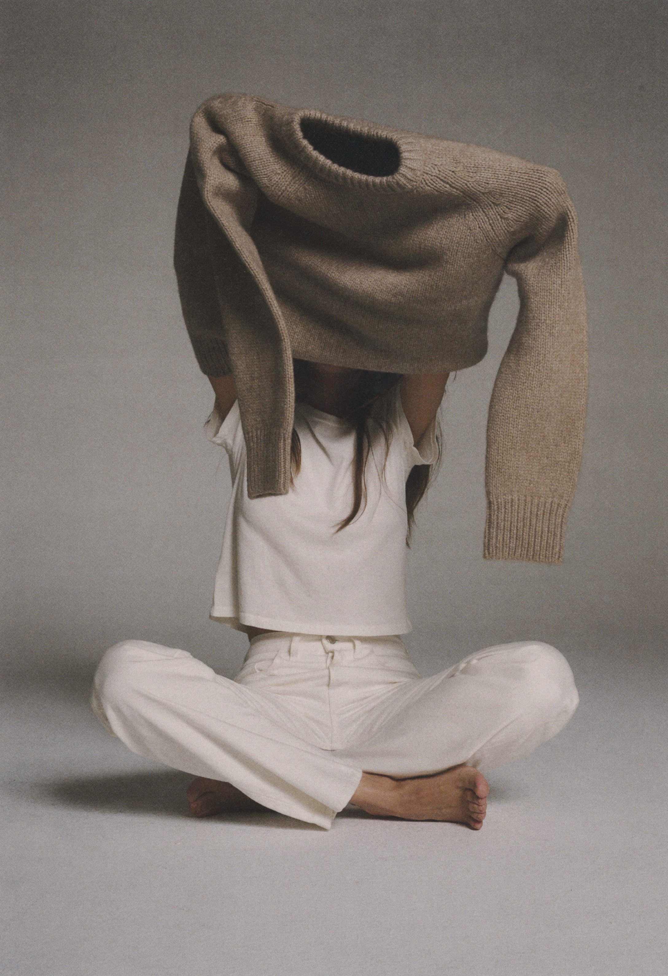 RLT EAST SWEATER - TOAST
