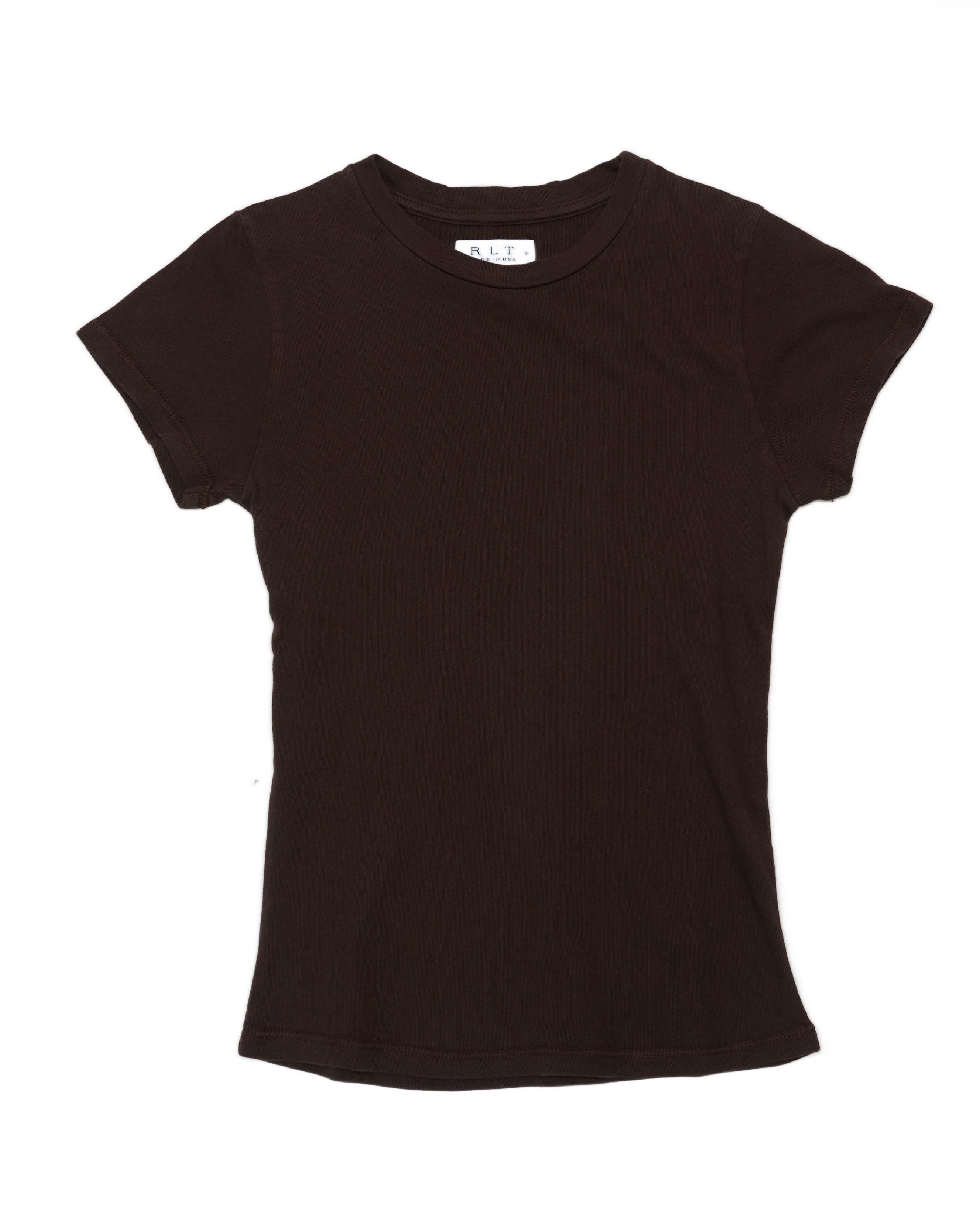 RLT SOFT BABY TEE — CHOCOLATE