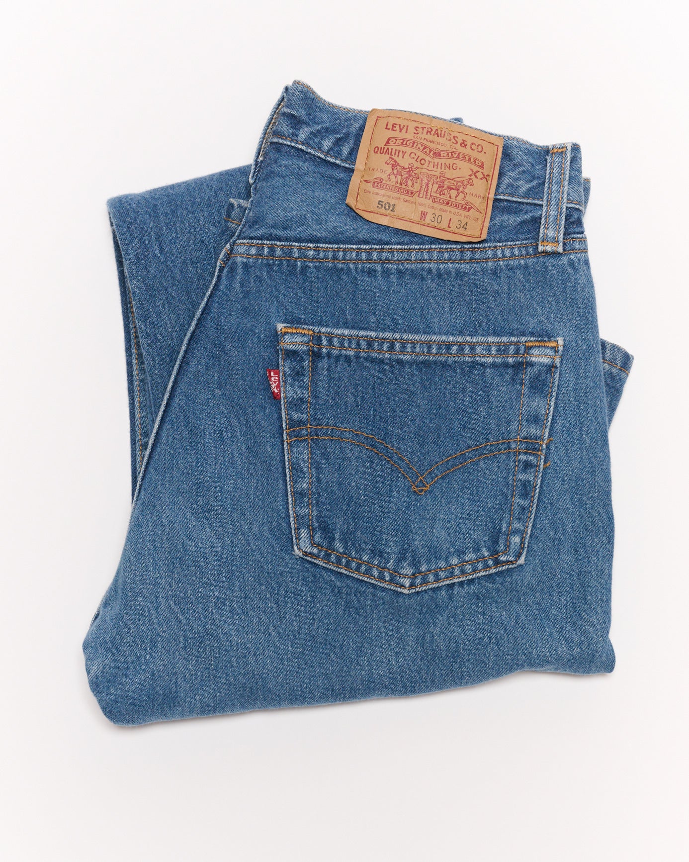 MID-DARK 501 VINTAGE LEVI'S | 30 x 34