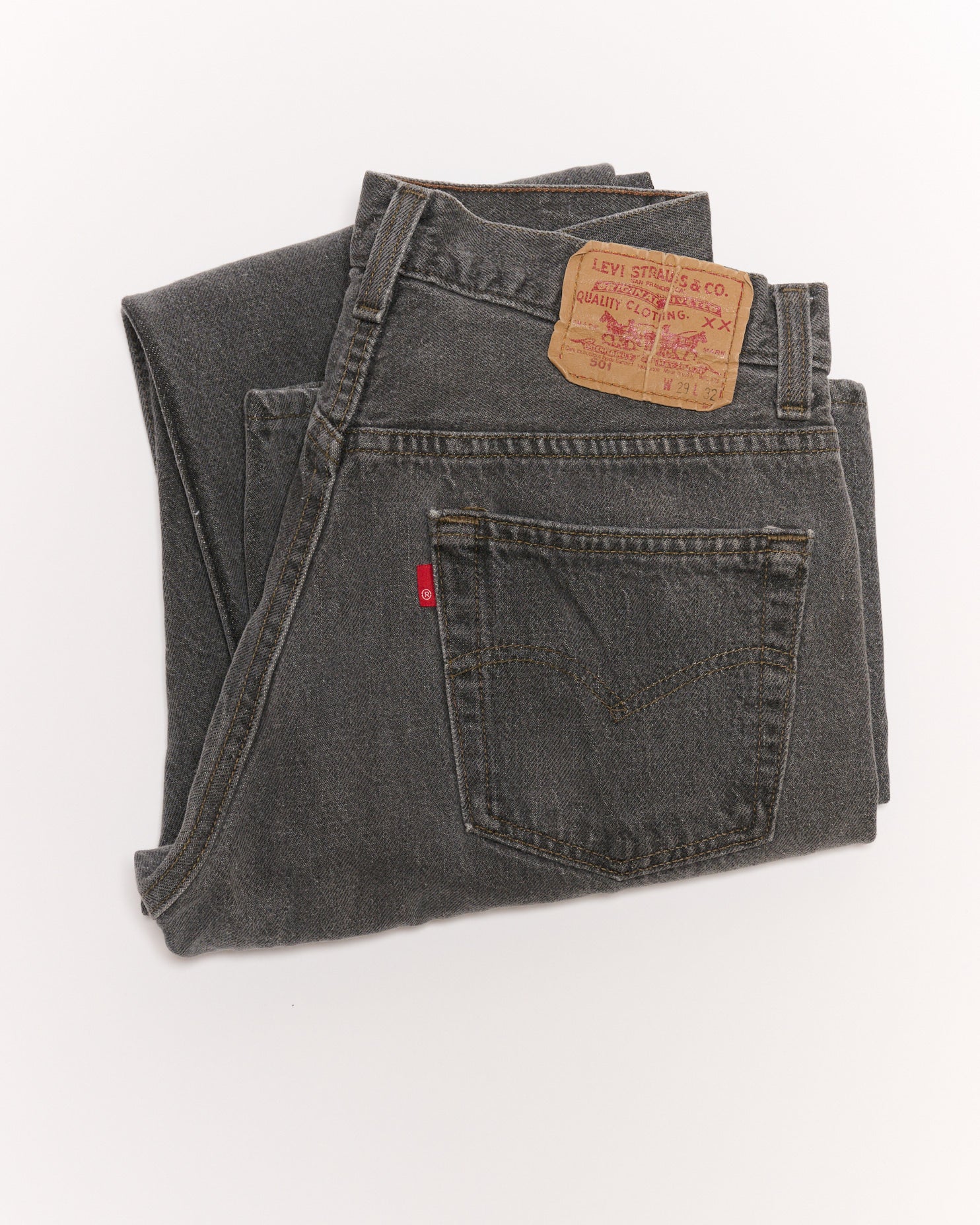 GREY 501 VINTAGE LEVI'S | 29 x 32