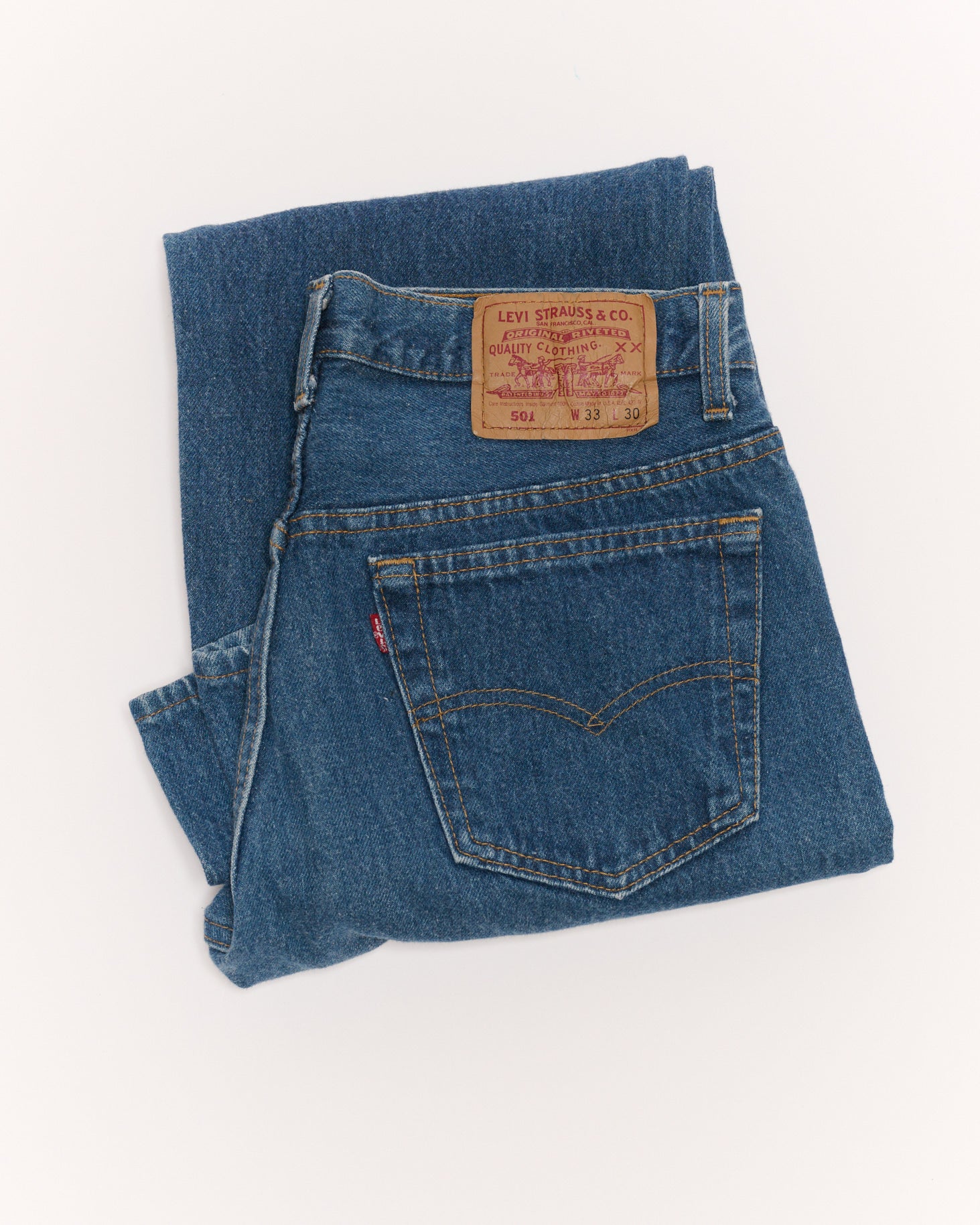 DARK WASH 501 VINTAGE LEVI'S | 33 x 30