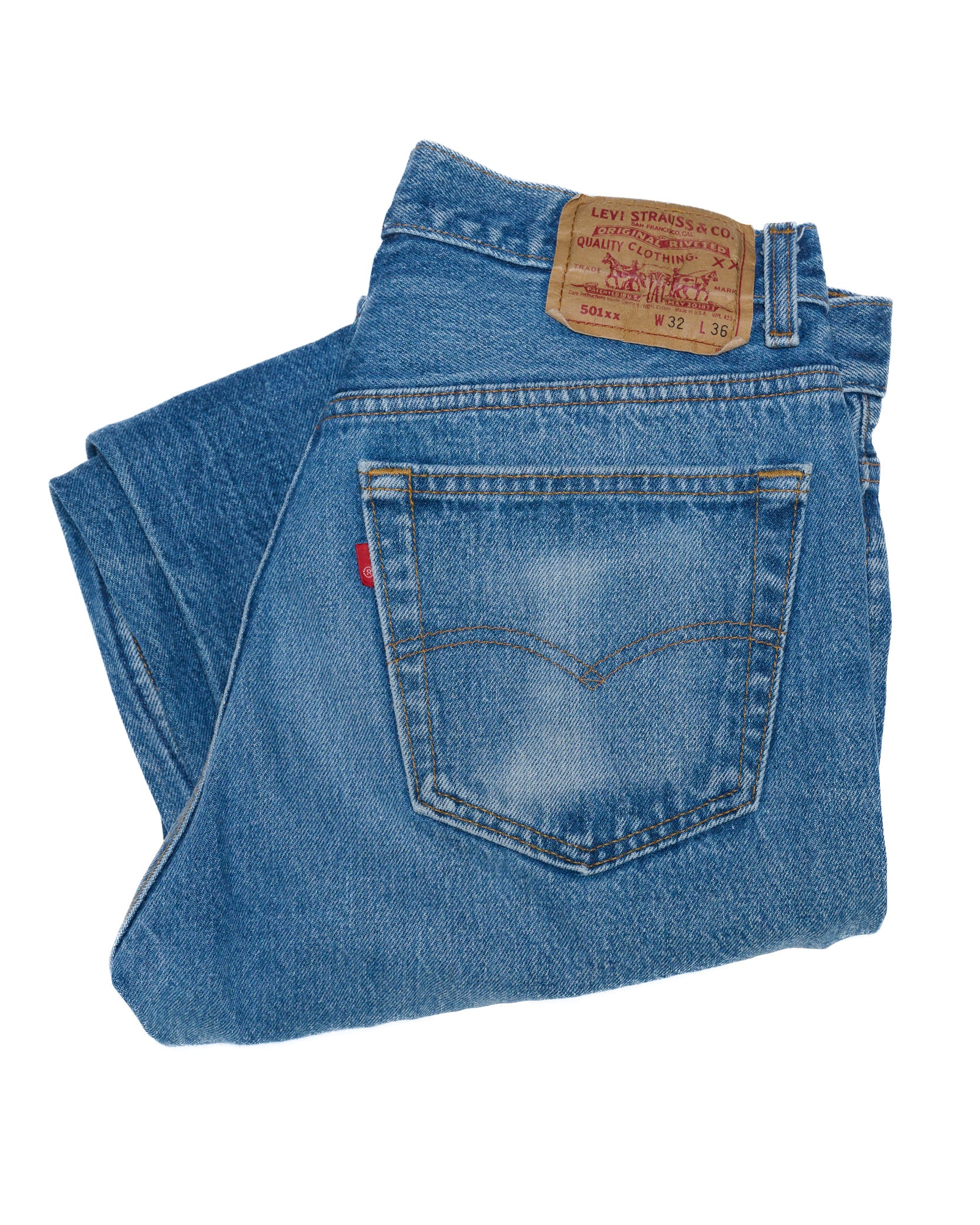 MID WASH 501XX VINTAGE LEVI'S | 32 X 36