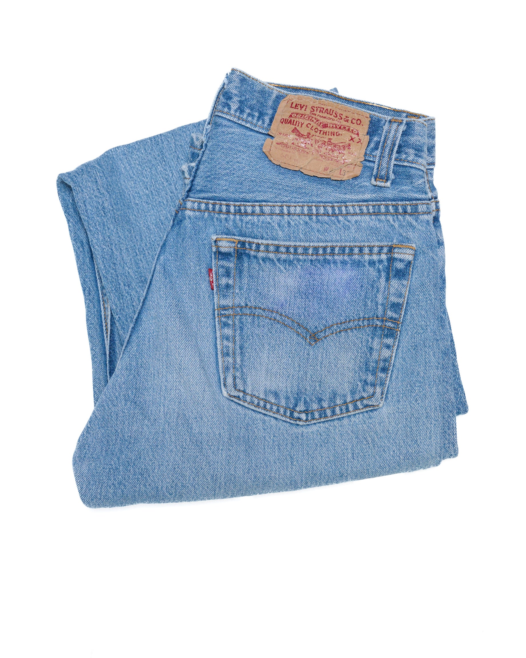 LIGHT-MID WASH 501 VINTAGE LEVI'S | 29 X 38