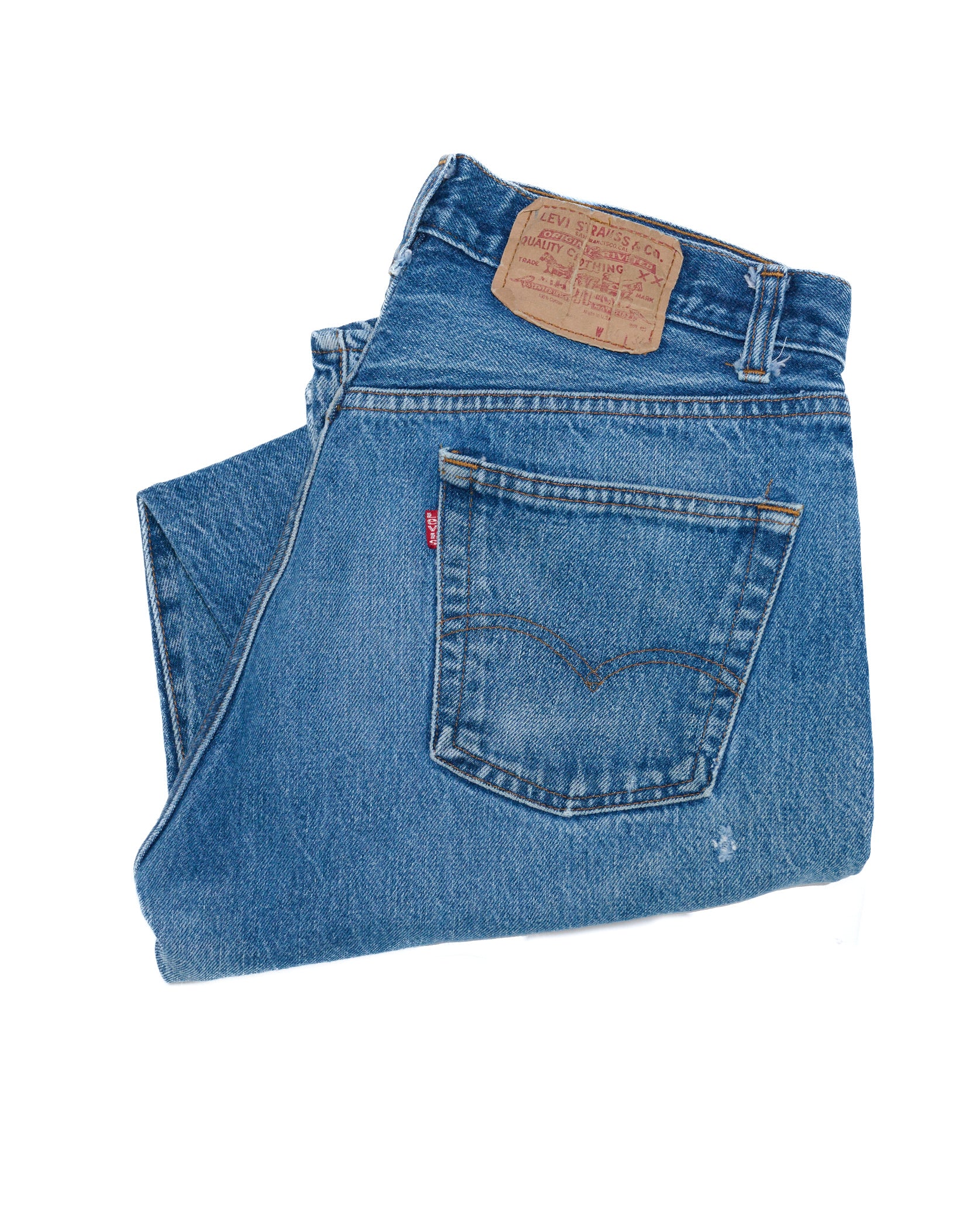 MID WASH 501 VINTAGE LEVI'S | 34 X 32