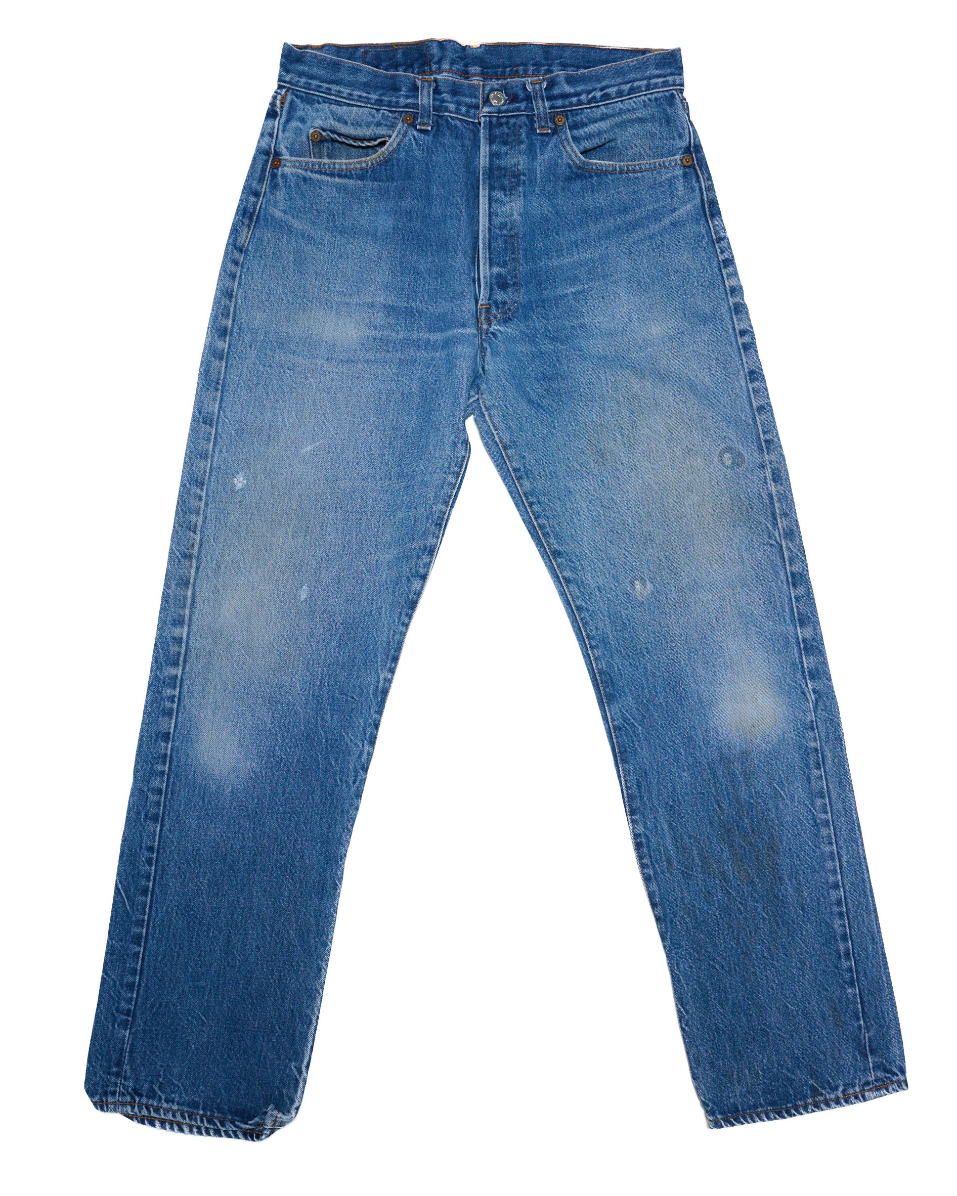 MID WASH 501 VINTAGE LEVI'S | 34 X 32