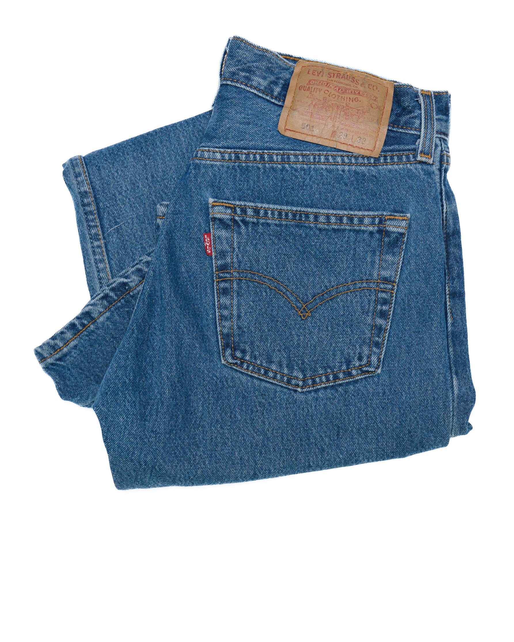 MID WASH 501 VINTAGE LEVI'S | 29 X 32