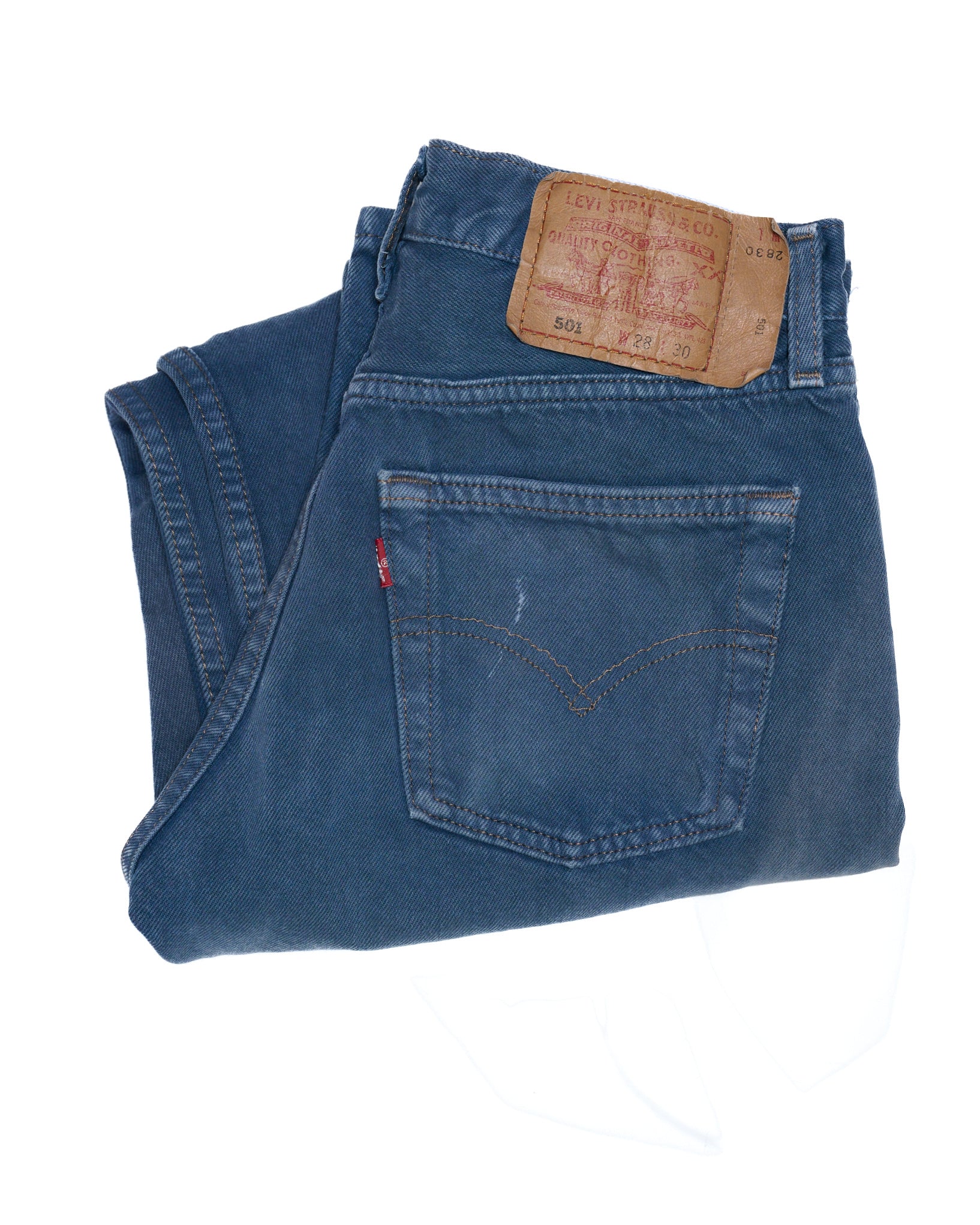 NAVY 501 VINTAGE LEVI'S | 28 X 30