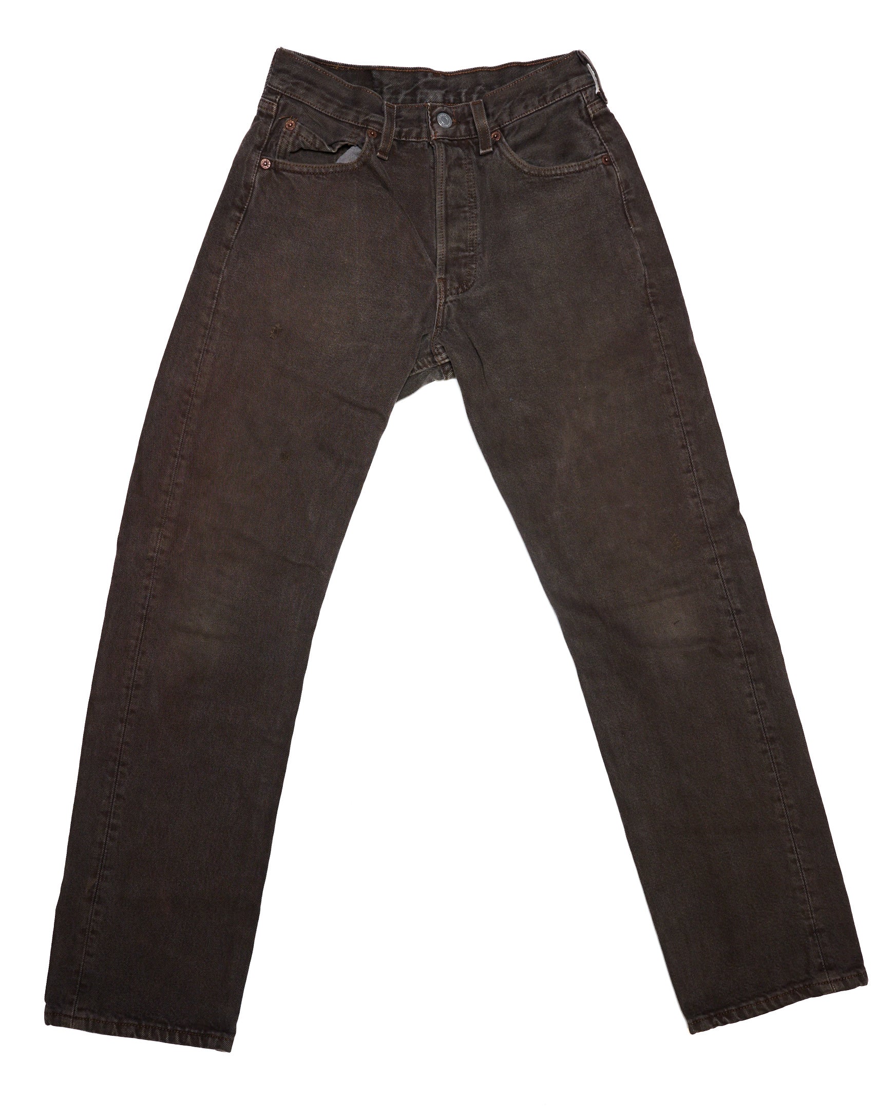 BROWN 501 VINTAGE LEVI'S | 28 X 30