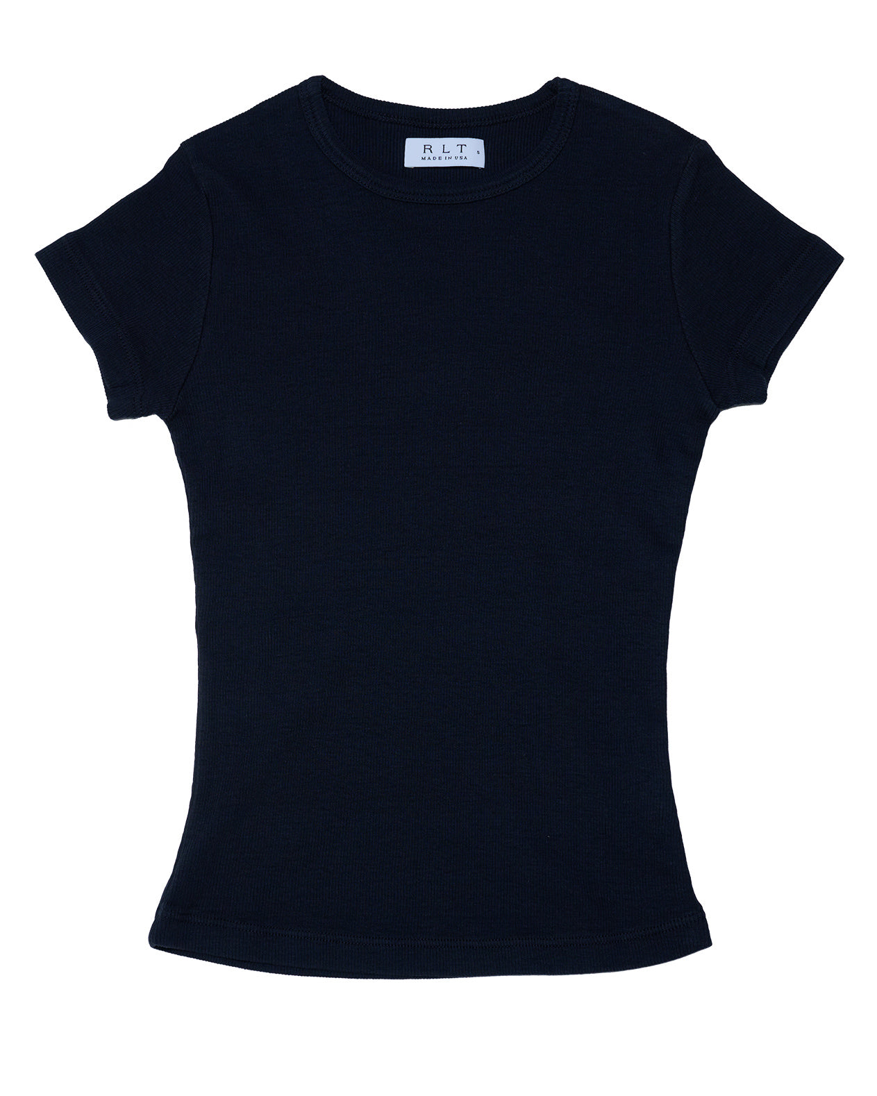 RLT RIBBED TEE - NAVY