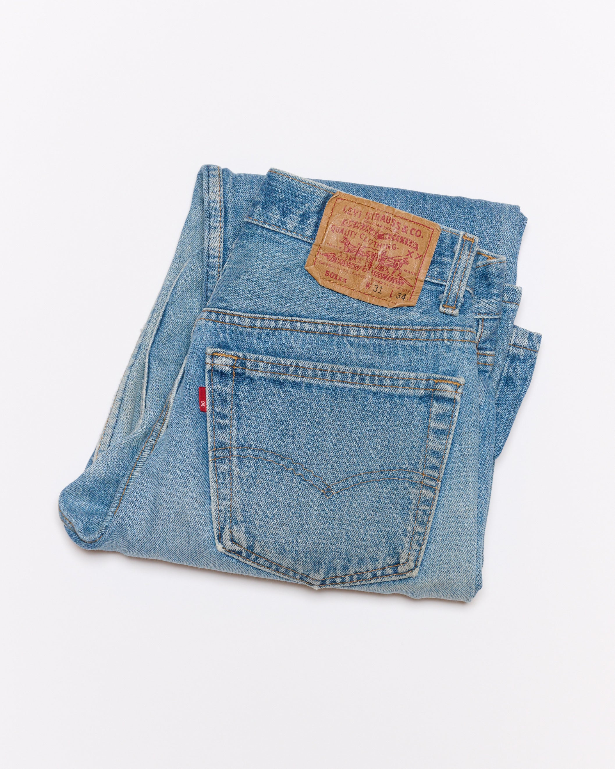 MID WASH 501XX VINTAGE LEVI'S | 31 x 34