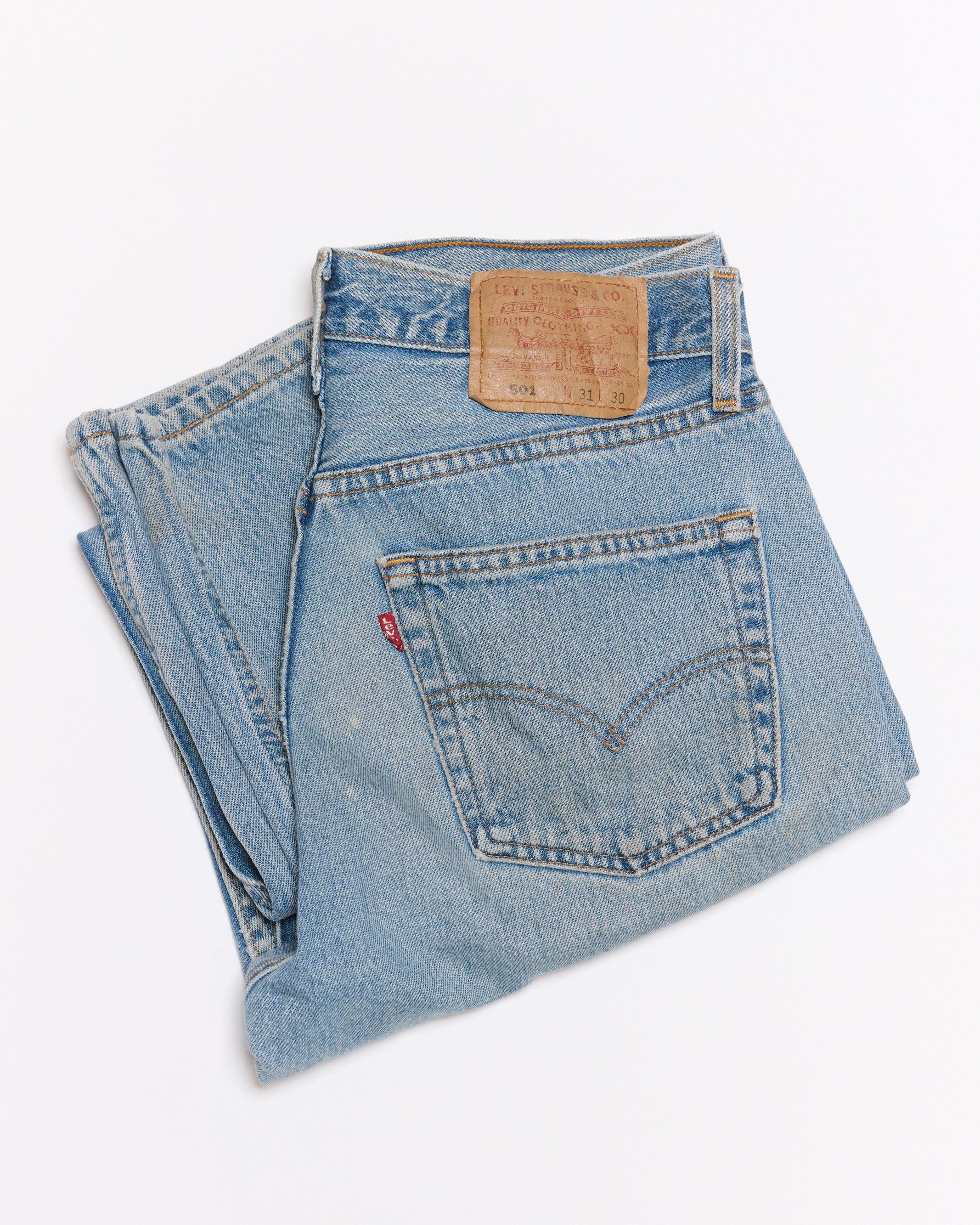 LIGHT-MID WASH 501 VINTAGE LEVI'S | 31 x 30