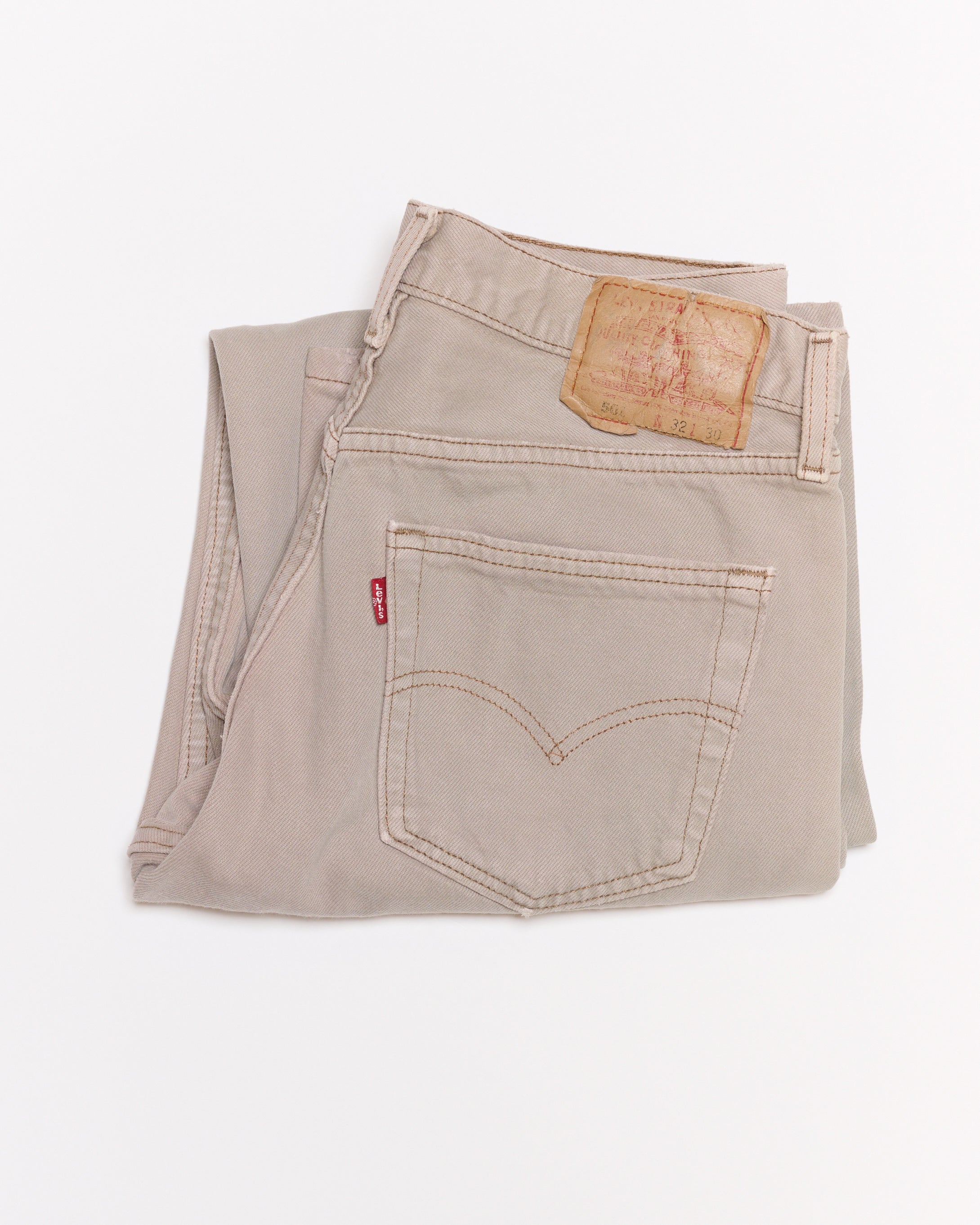 TAN WASH 501 VINTAGE LEVI'S | 32 x 30