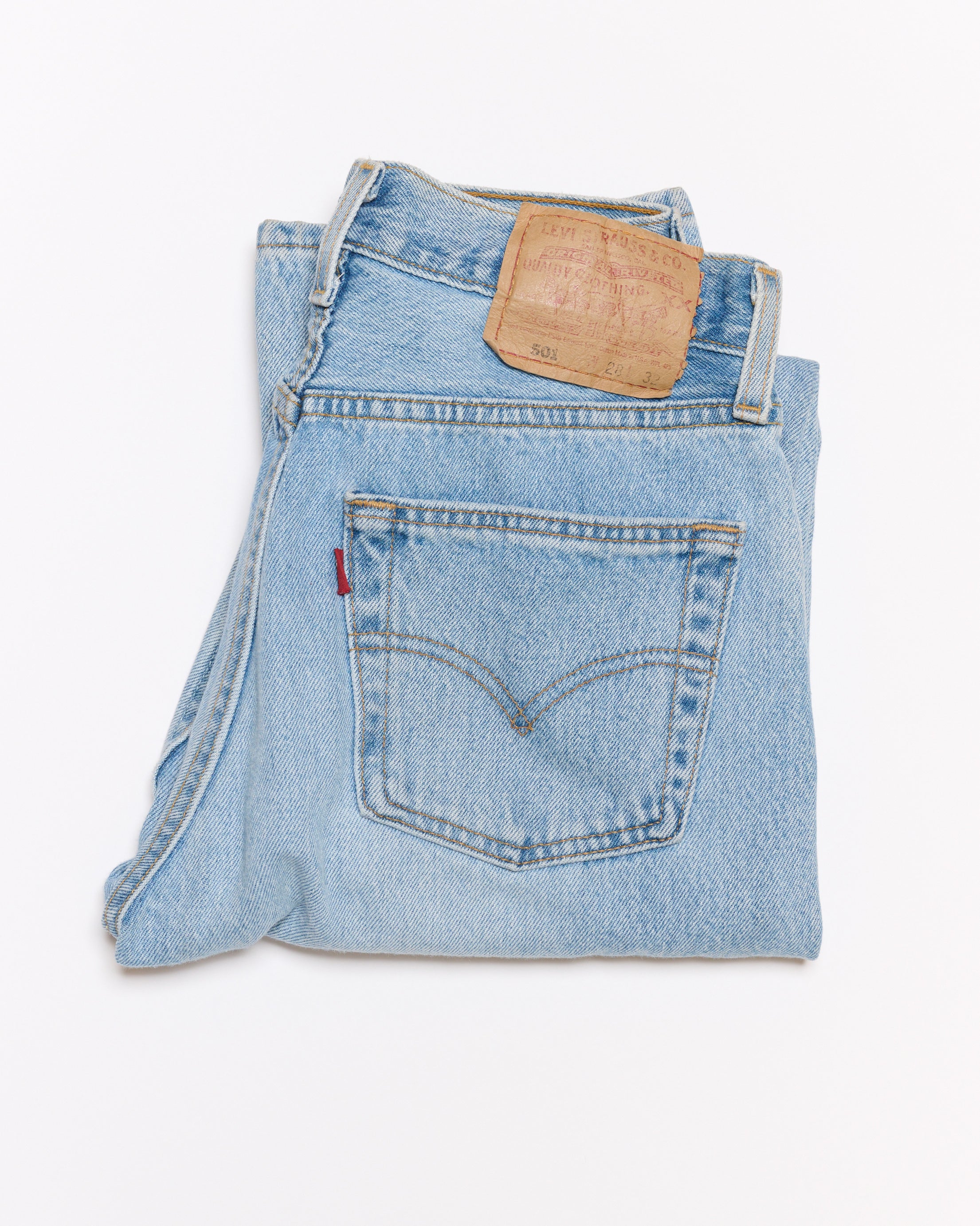 LIGHT WASH 501 VINTAGE LEVI'S | 28 x 32