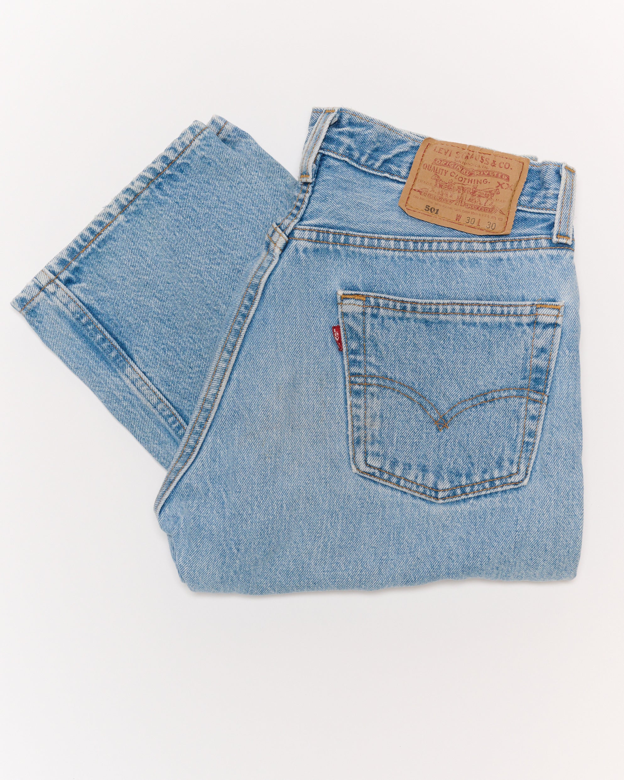 LIGHT WASH 501 VINTAGE LEVI'S | 28 x 28.5