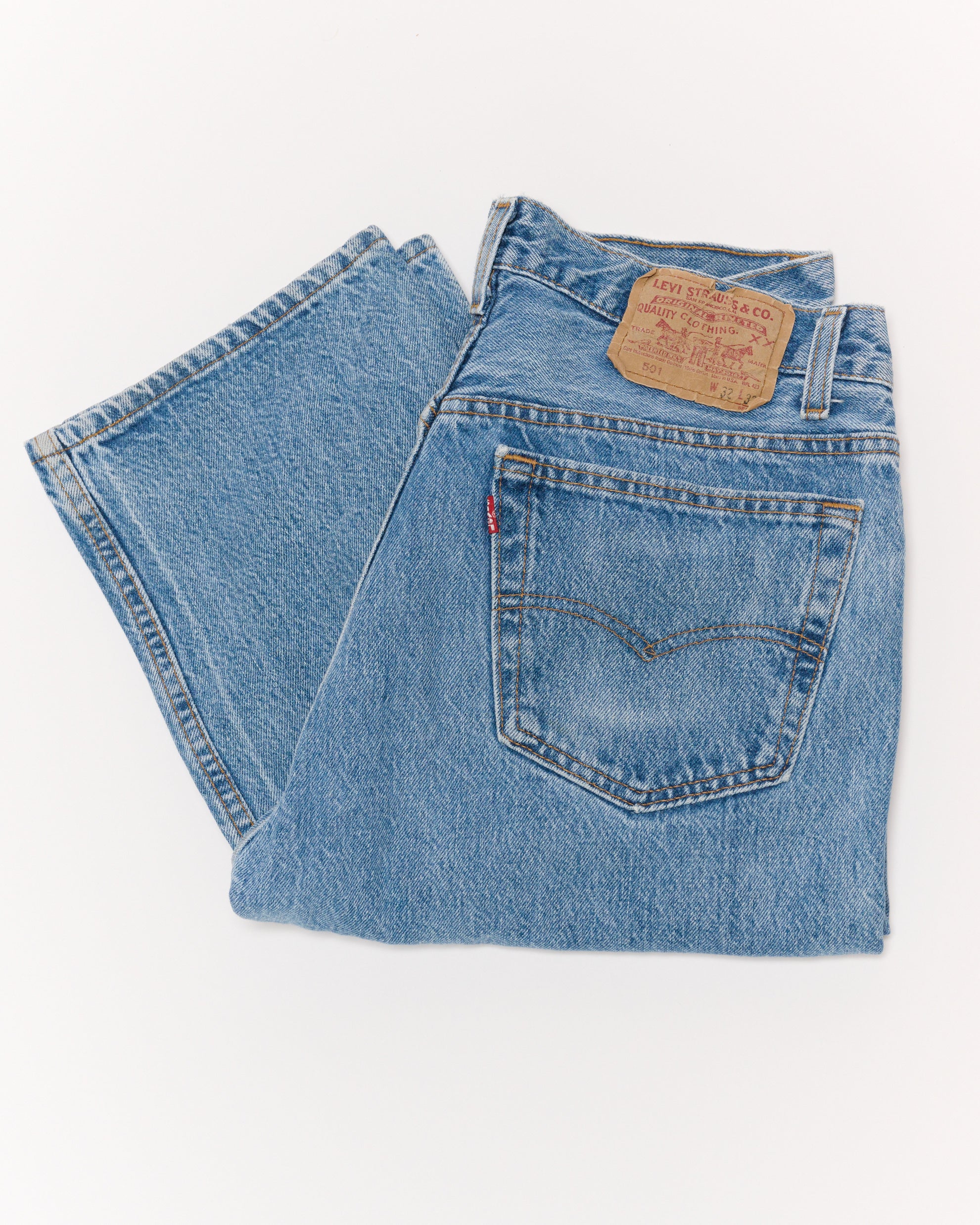 MID WASH 501 VINTAGE LEVI'S | 30 x 30