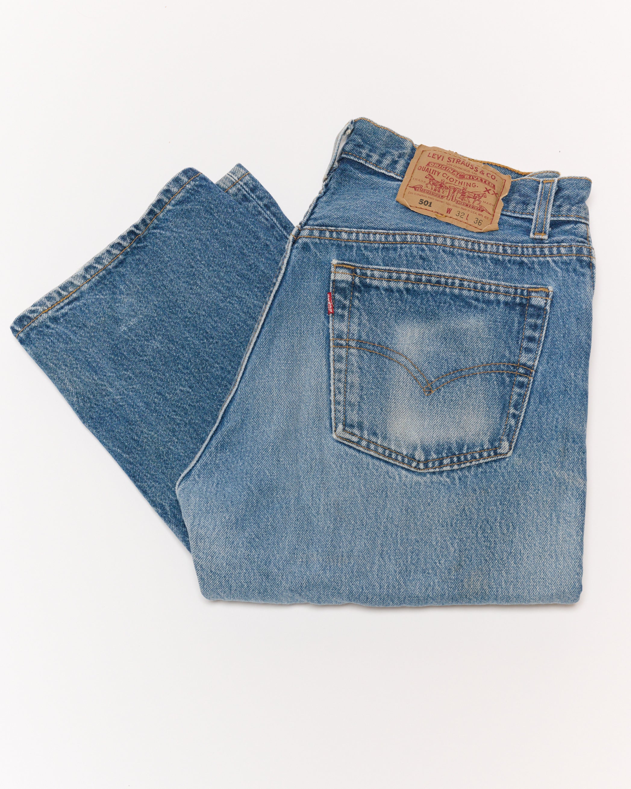 DARK WASH 501 VINTAGE LEVI'S | 30 x 34