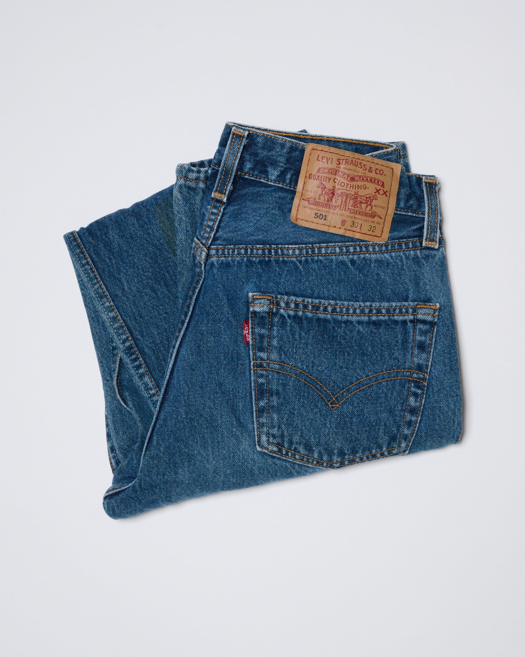 DARK WASH 501 VINTAGE LEVI'S | 30 X 32