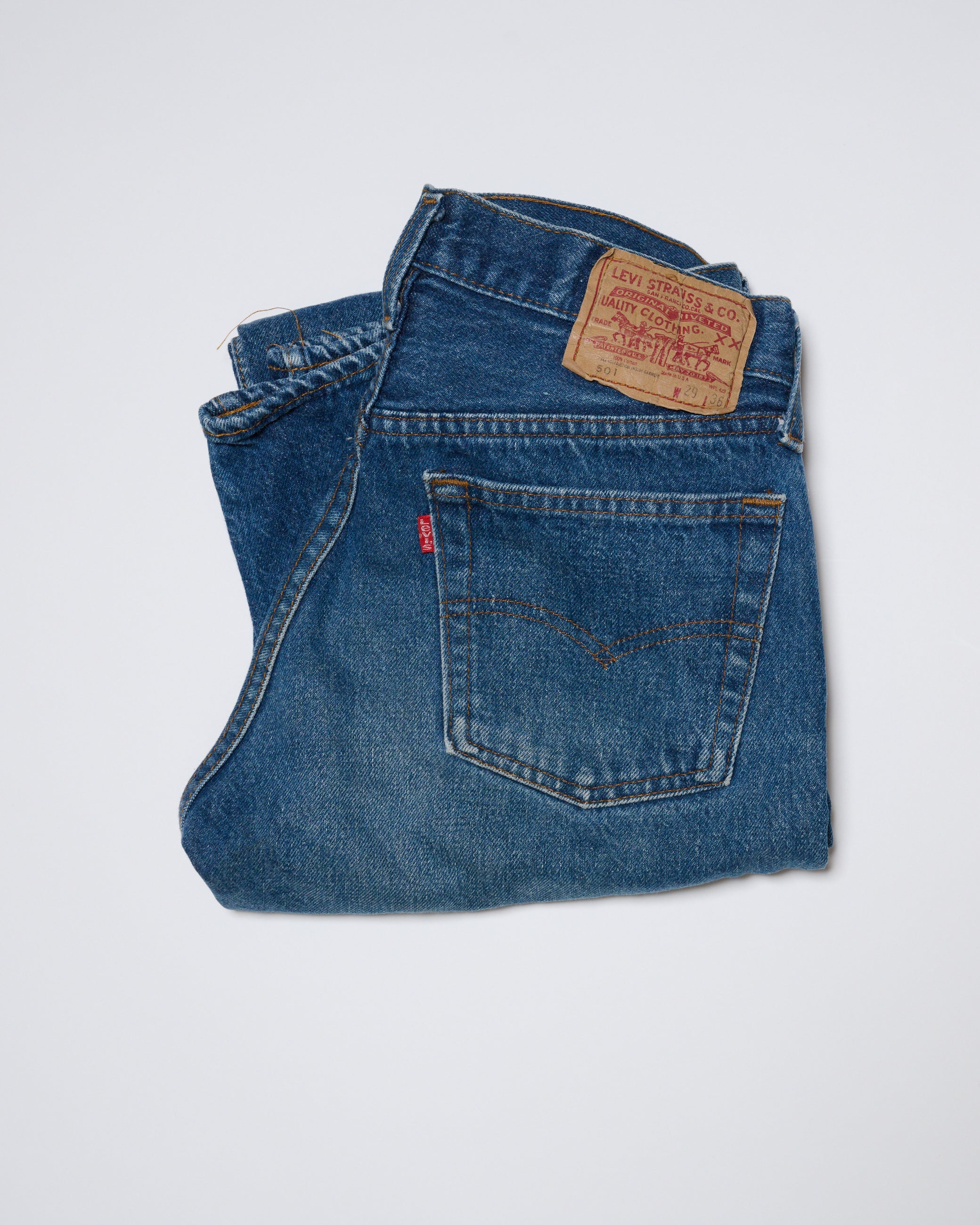 DARK WASH 501 VINTAGE LEVI'S | 29 X 36