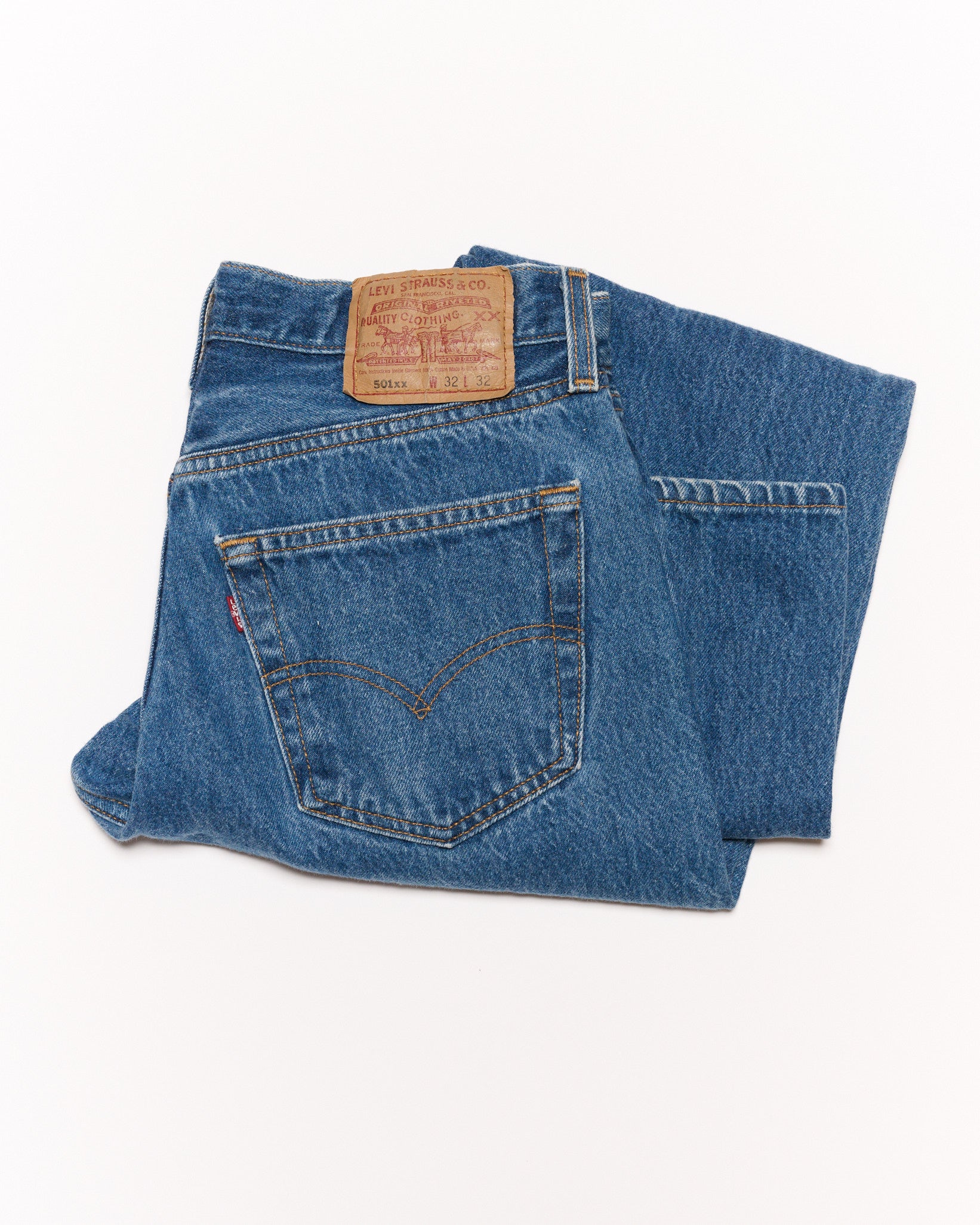 DARK WASH 501XX VINTAGE LEVI'S | 32 x 32