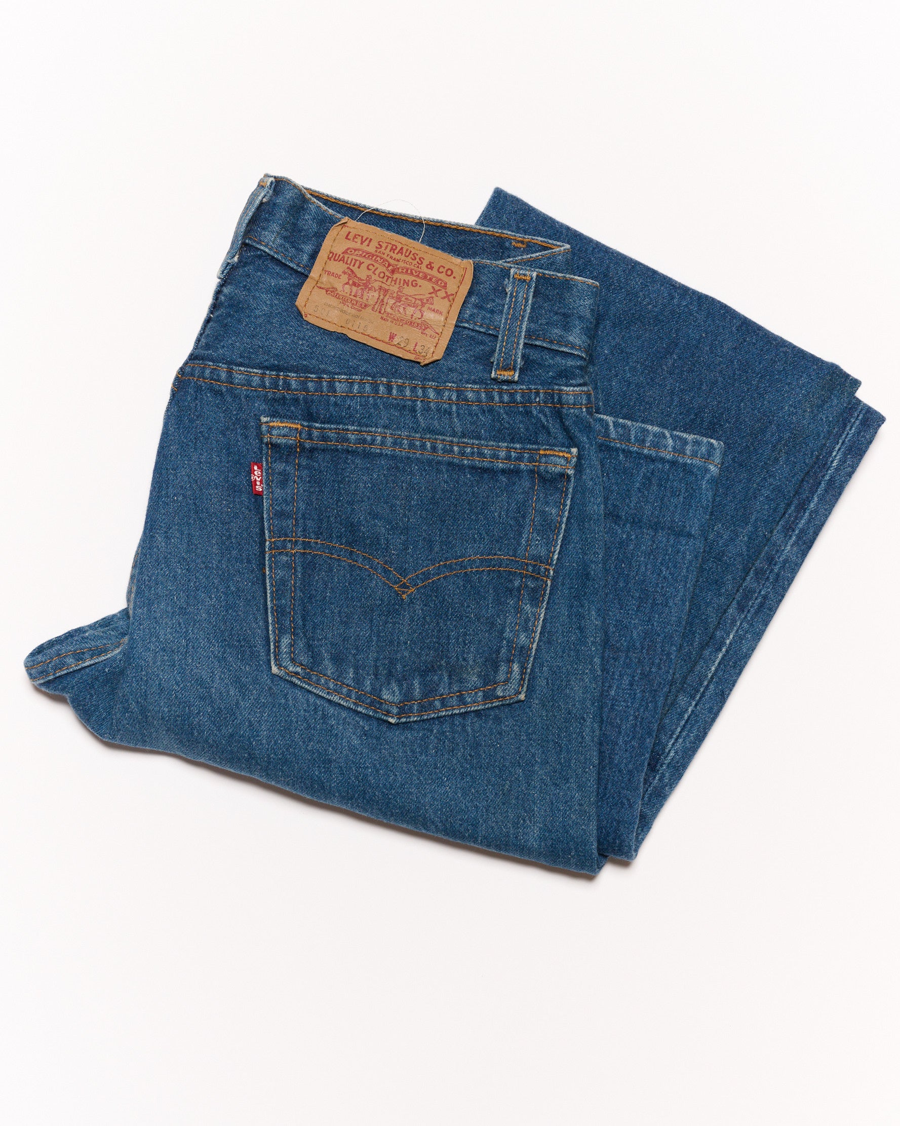 DARK WASH 501 VINTAGE LEVI'S | 29 x 34