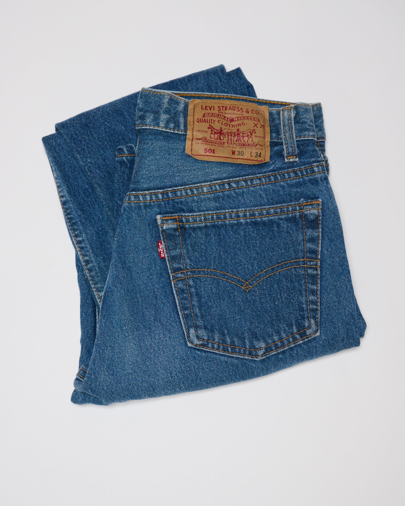 DARK WASH 501 VINTAGE LEVI'S | 30 X 34