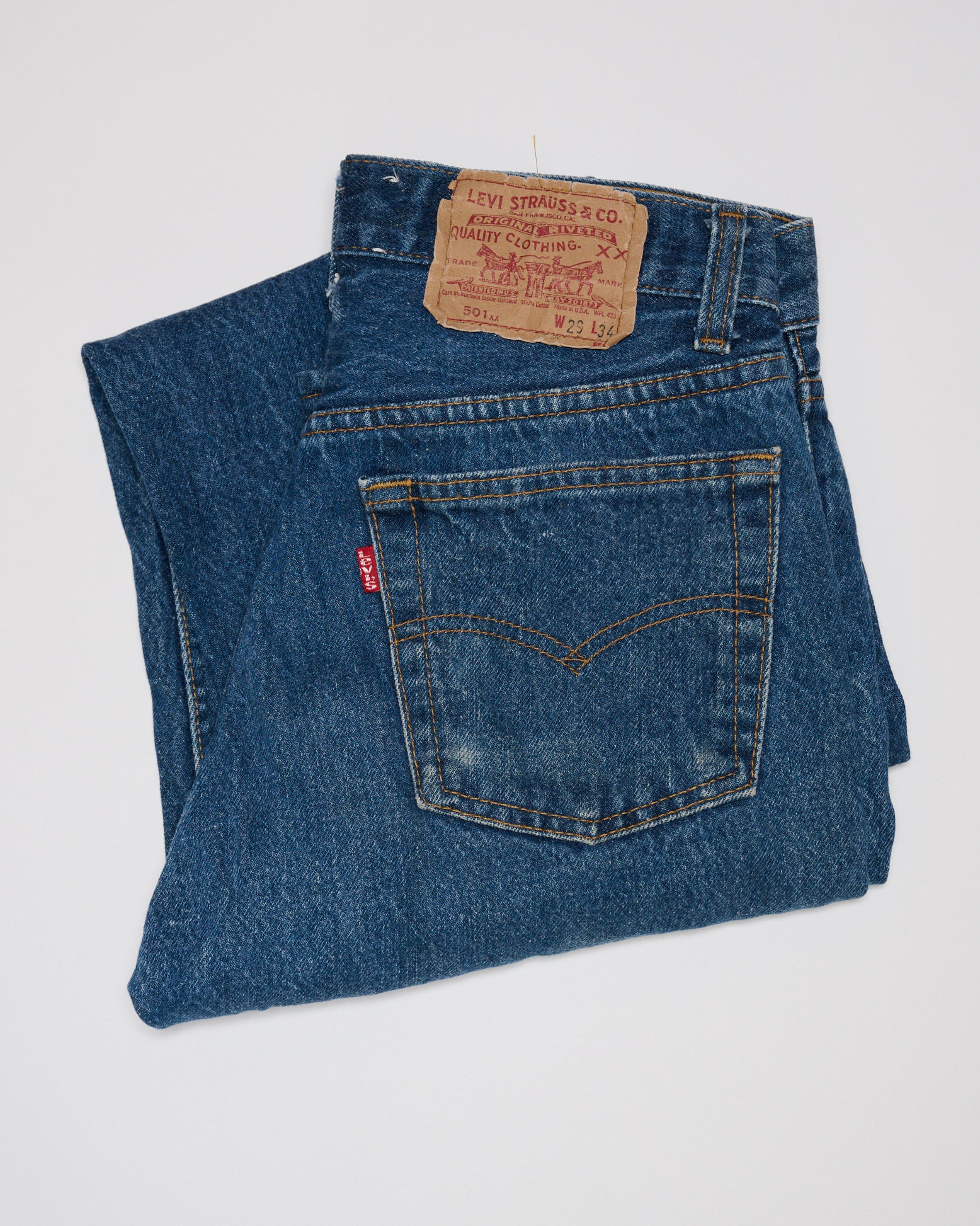 DARK WASH 501XX VINTAGE LEVI'S | 29 X 34