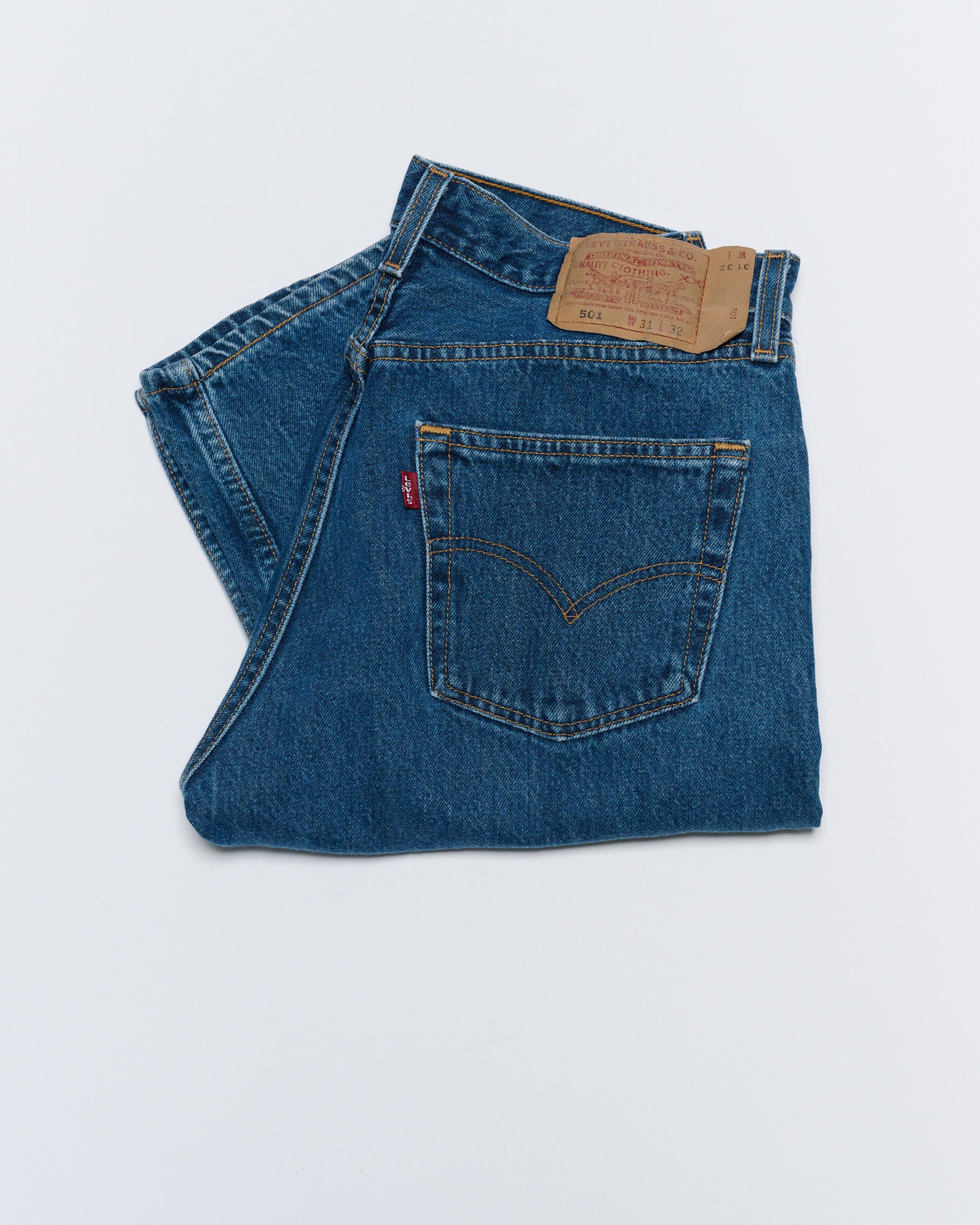 DARK WASH 501 VINTAGE LEVI'S | 31 X 32