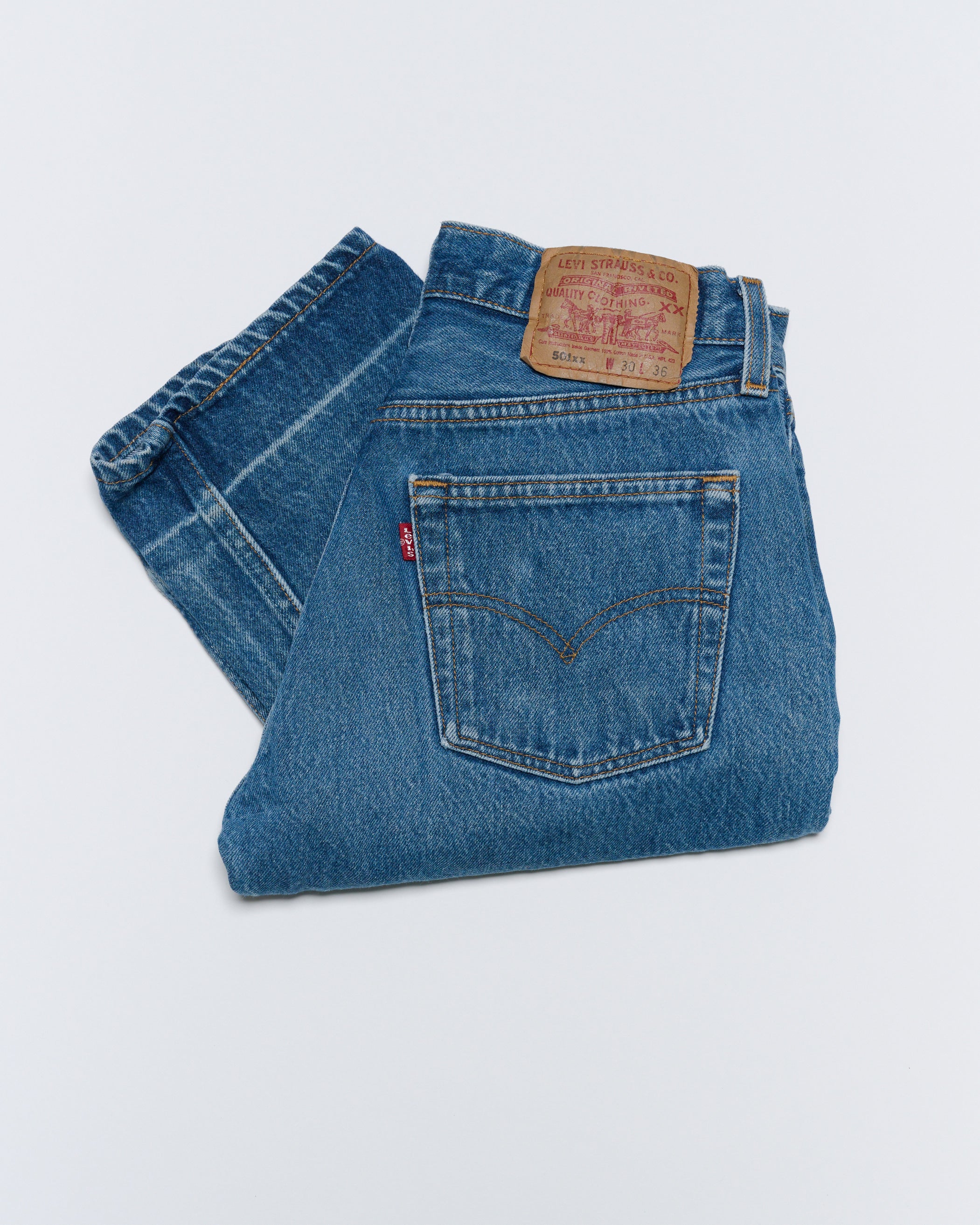 MID WASH 501XX VINTAGE LEVI'S | 30 X 36