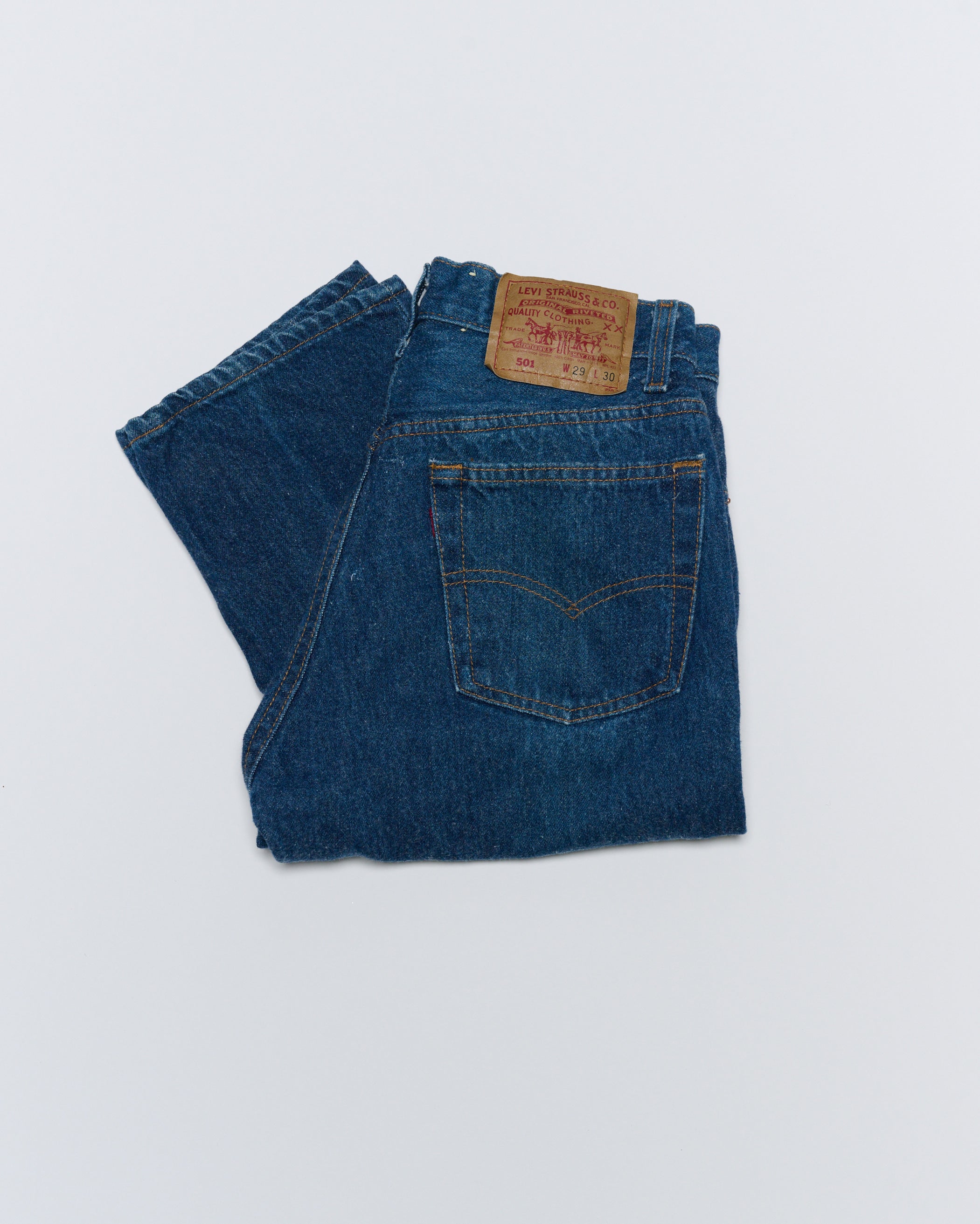 DARK WASH 501 VINTAGE LEVI'S | 29 X 30