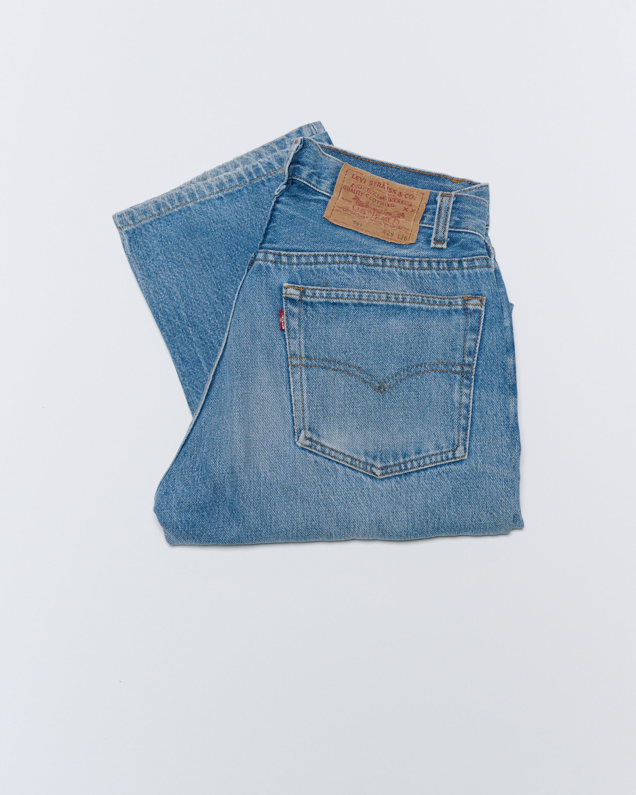 LIGHT WASH 501 VINTAGE LEVI'S | 29 X 36