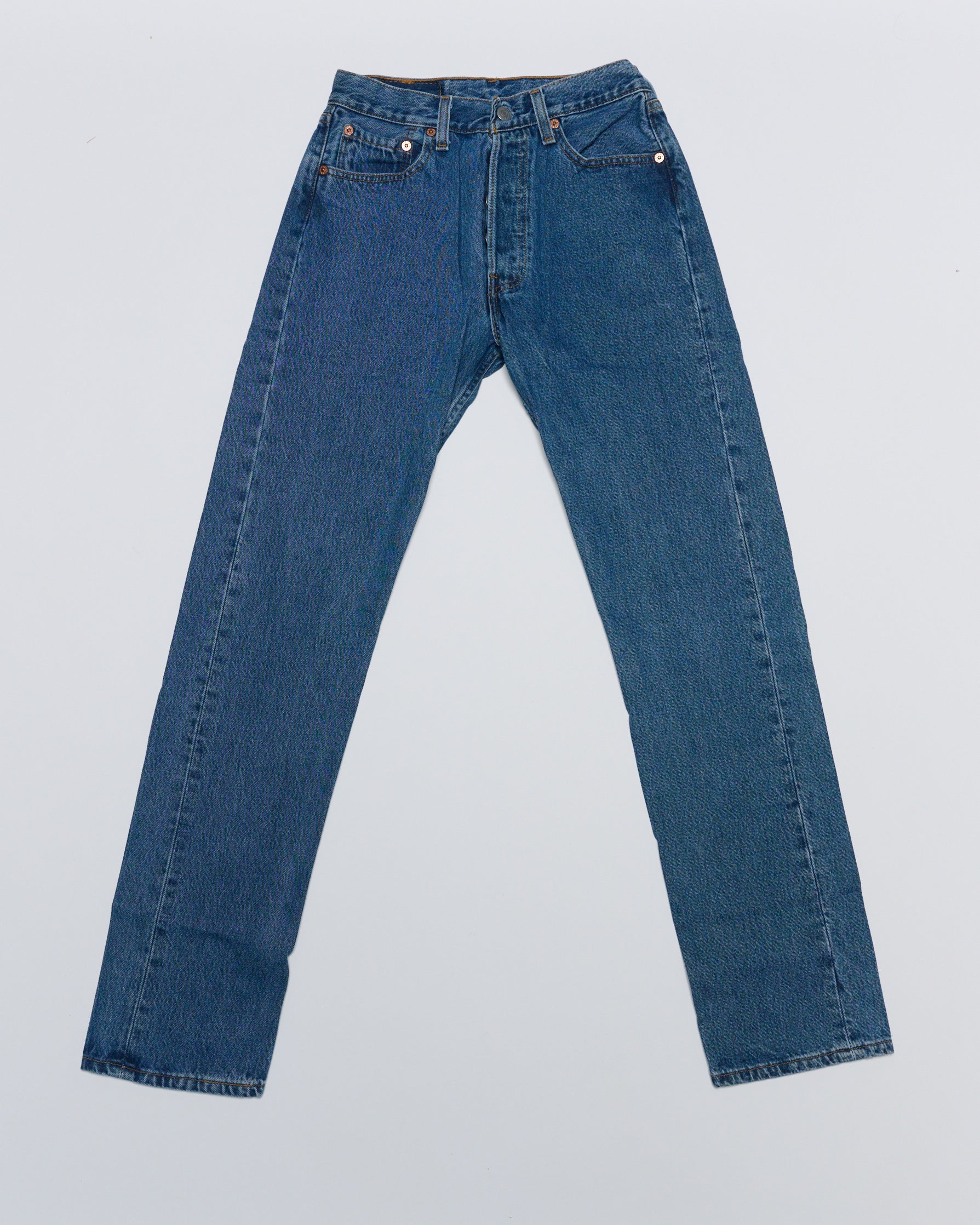 MID-DARK WASH 501 VINTAGE LEVI'S | 28 X 32