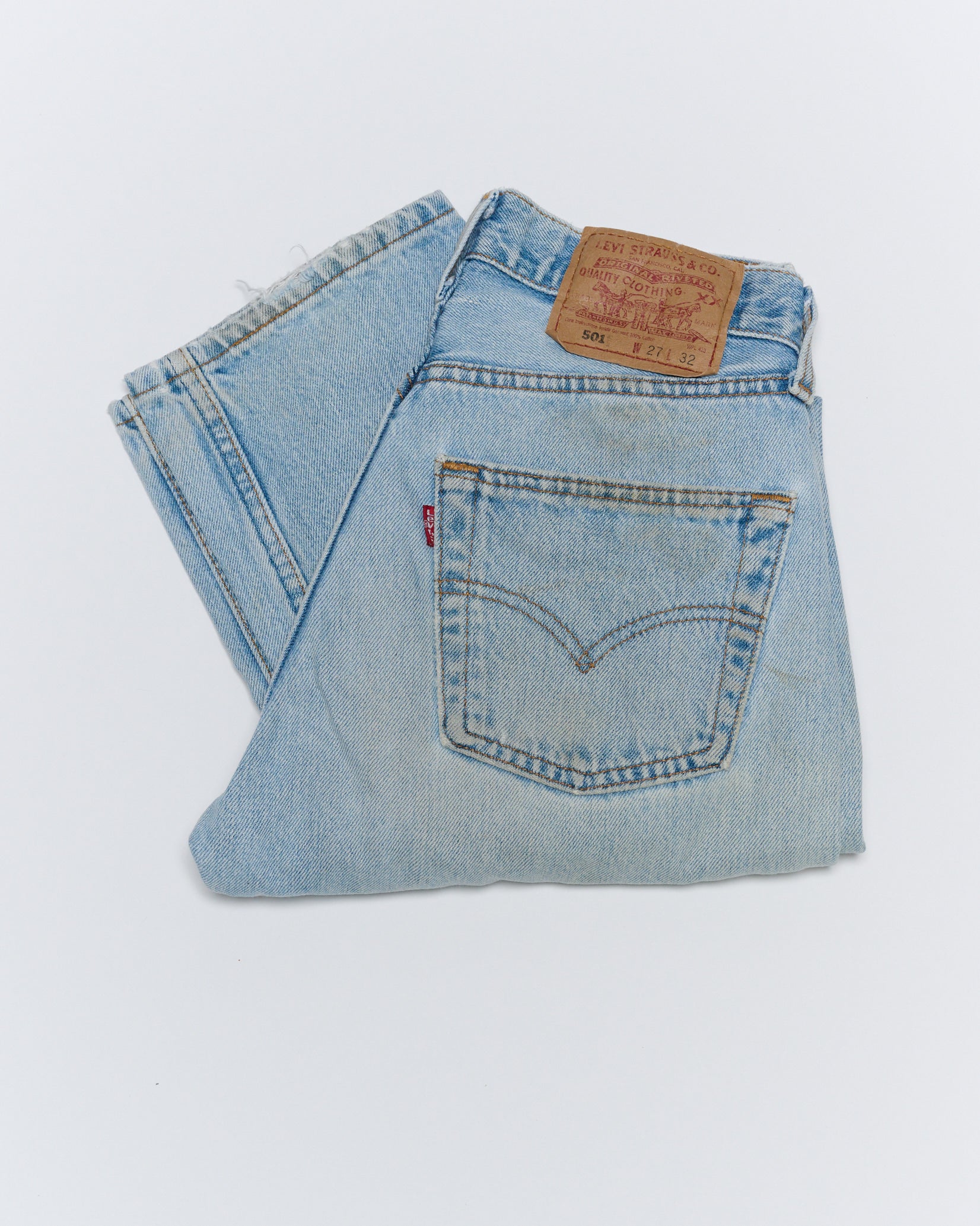 LIGHT WASH 501 VINTAGE LEVI'S | 27 X 32