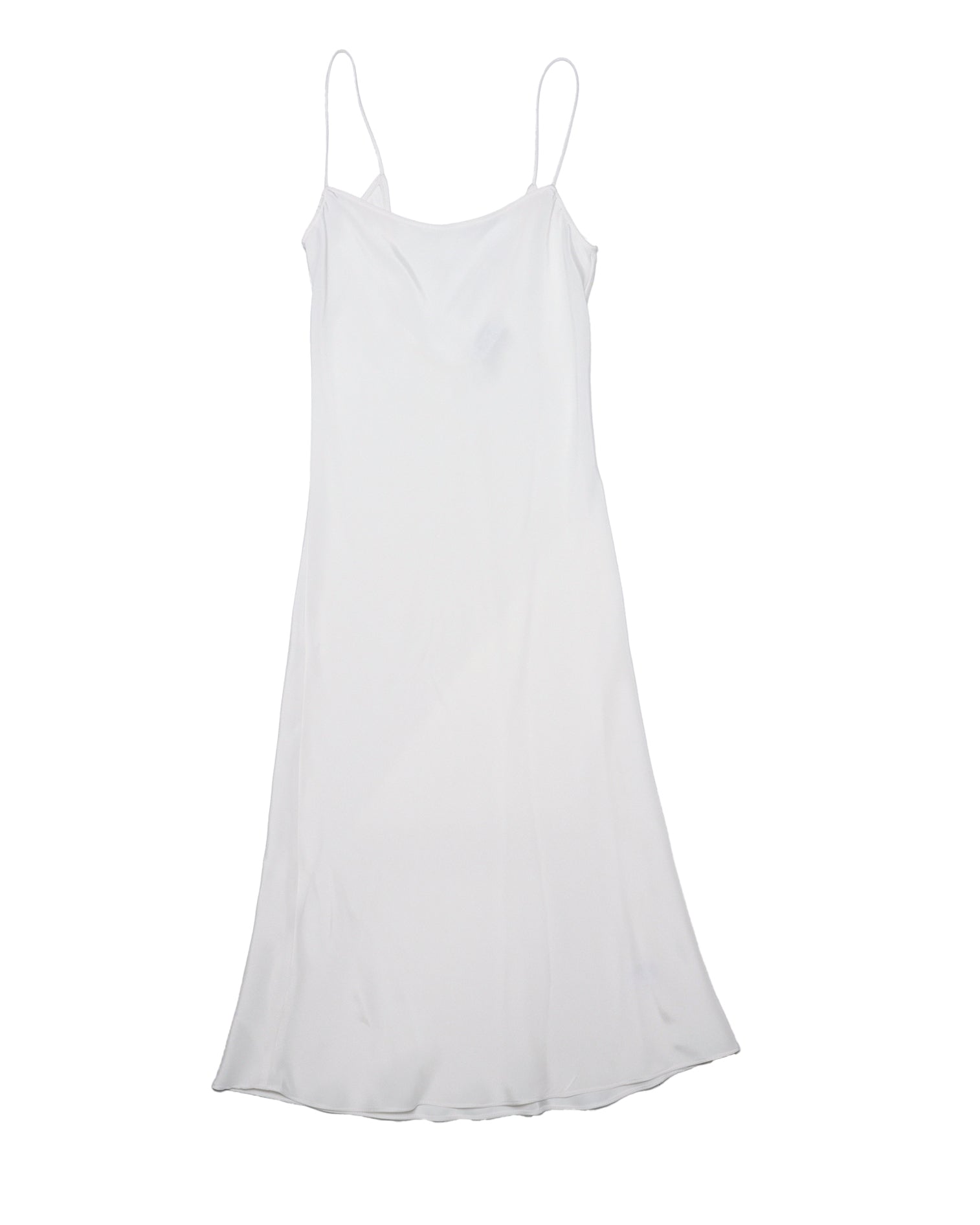 RLT SILK SLIP DRESS - IVORY