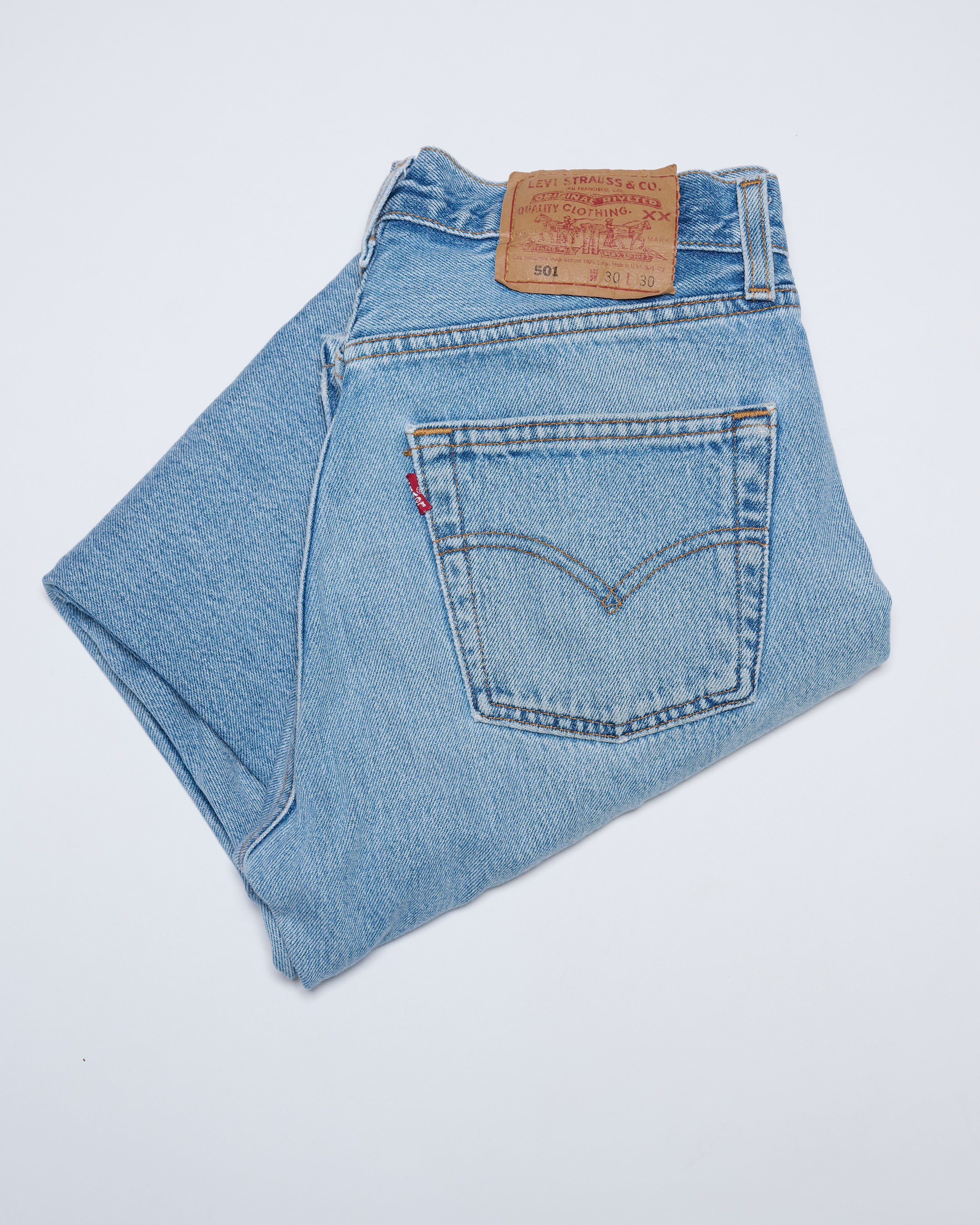 LIGHT WASH 501 VINTAGE LEVI'S | 30 X 30