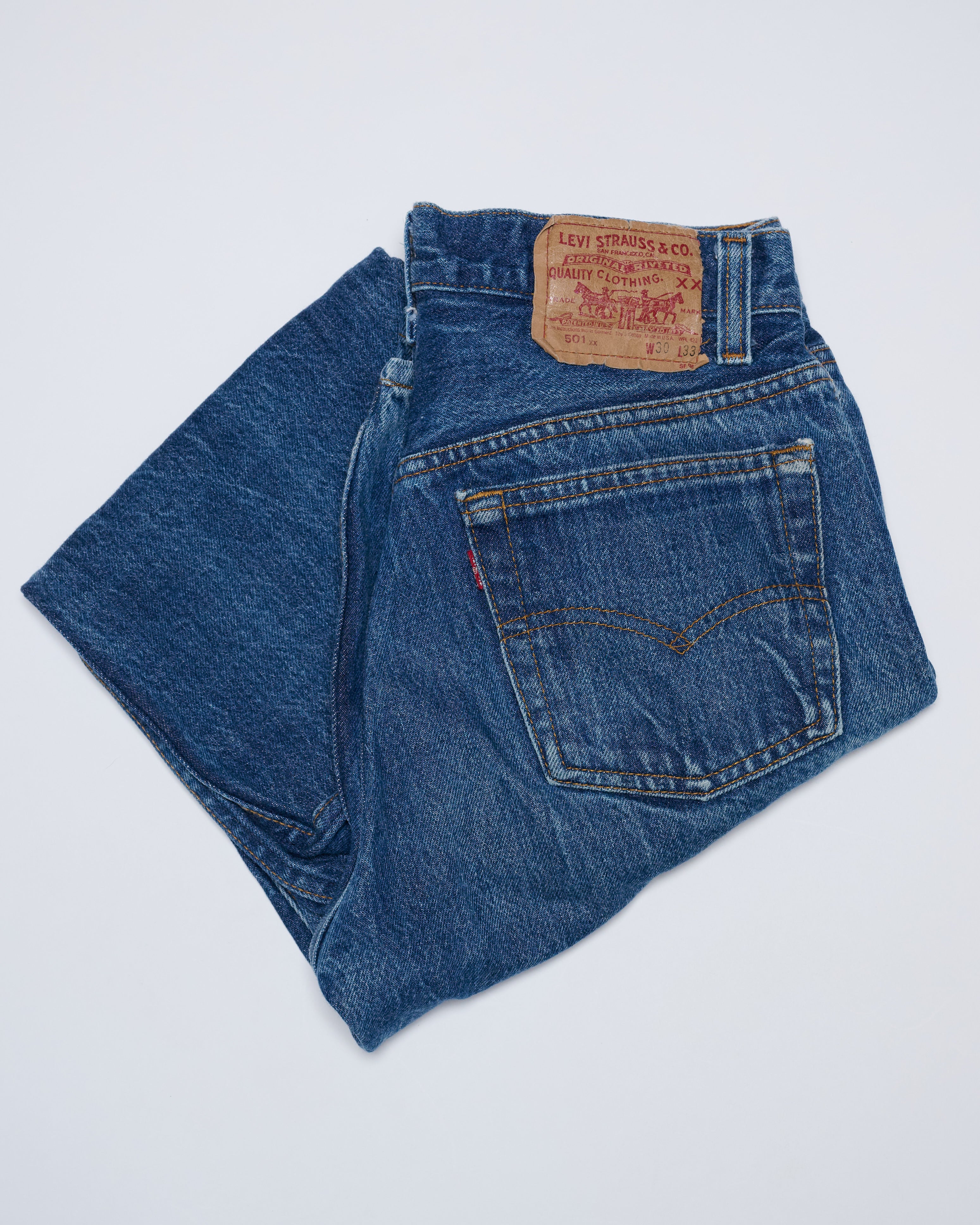 DARK WASH 501XX VINTAGE LEVI'S | 30 X 33