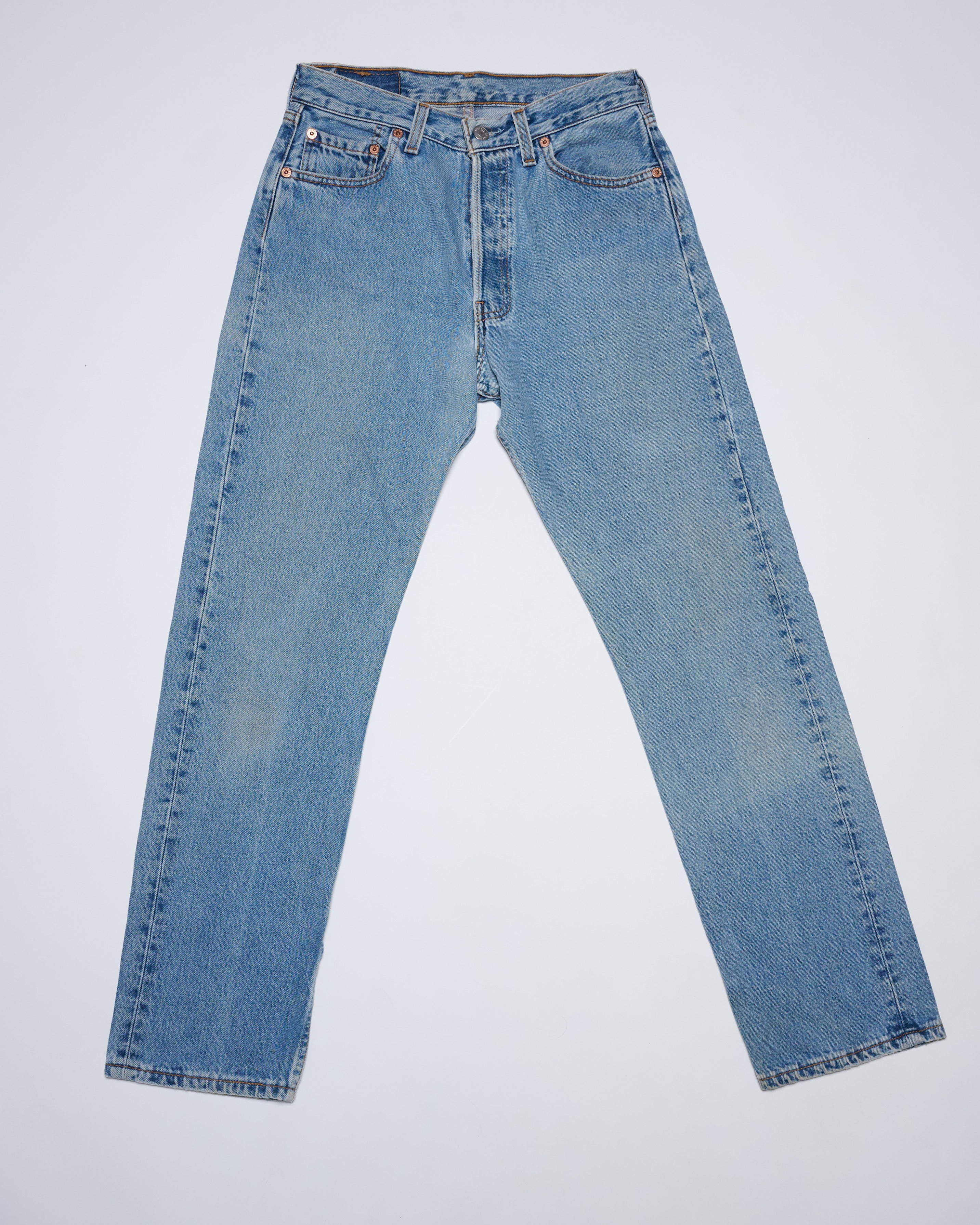 MID-LIGHT WASH 501 VINTAGE LEVI'S | 29 X 30