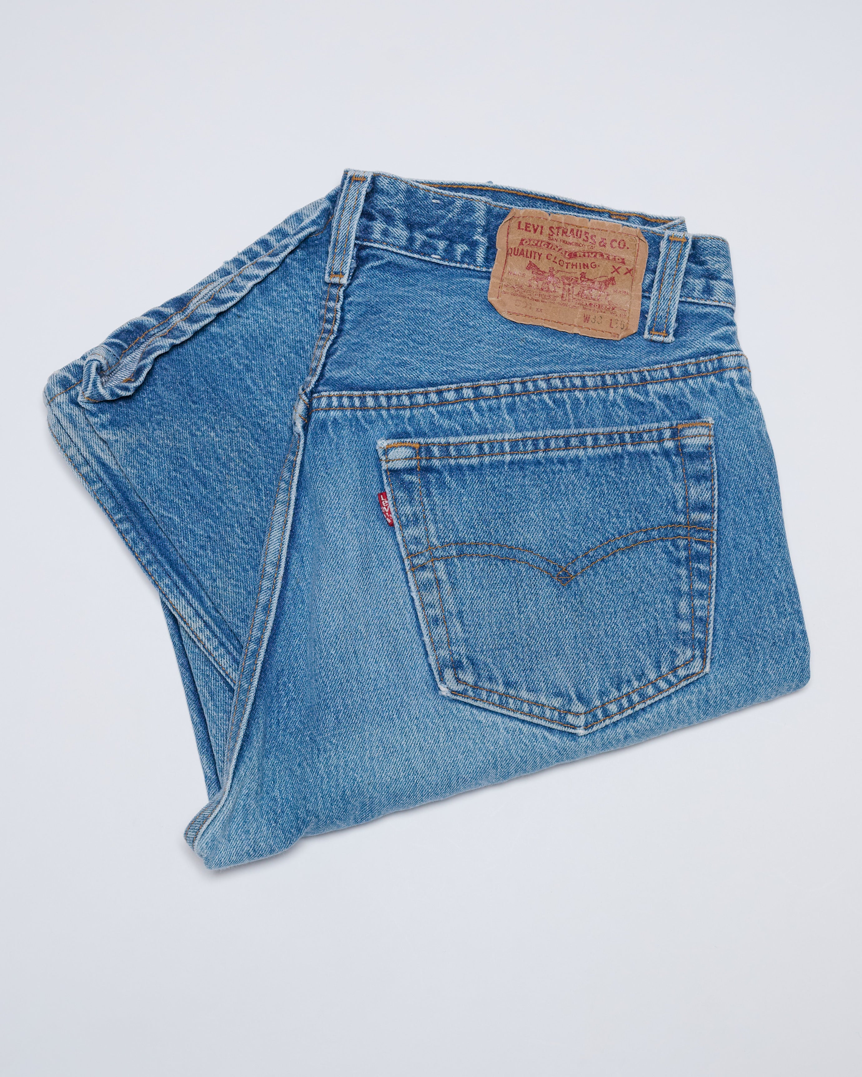 MID WASH 501XX VINTAGE LEVI'S | 33 X 36