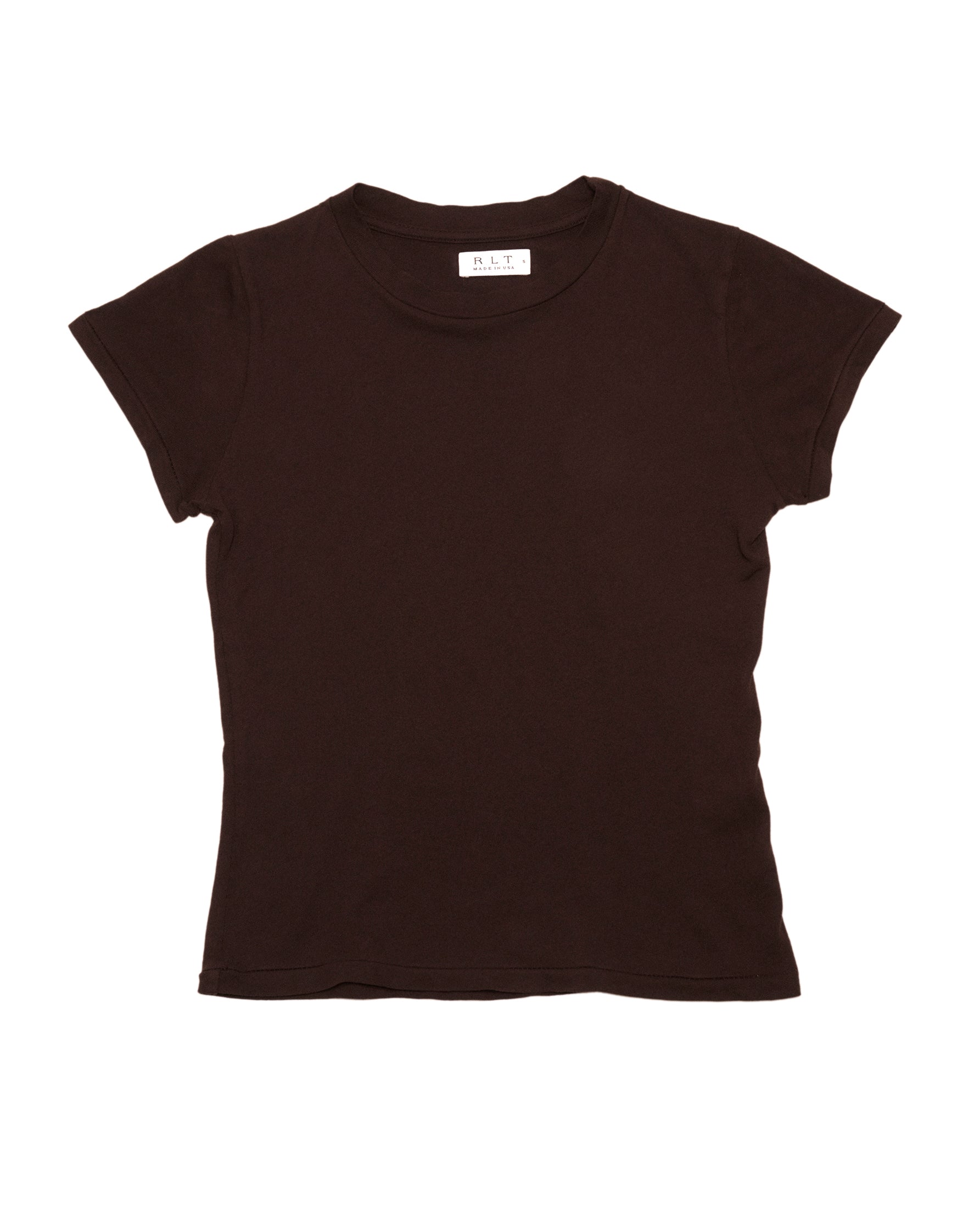 RLT SOFT BABY TEE — CHOCOLATE