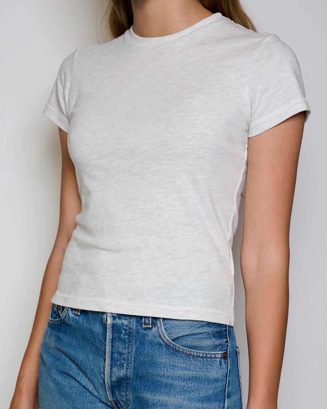 RLT SOFT BABY TEE - HEATHER GRAY